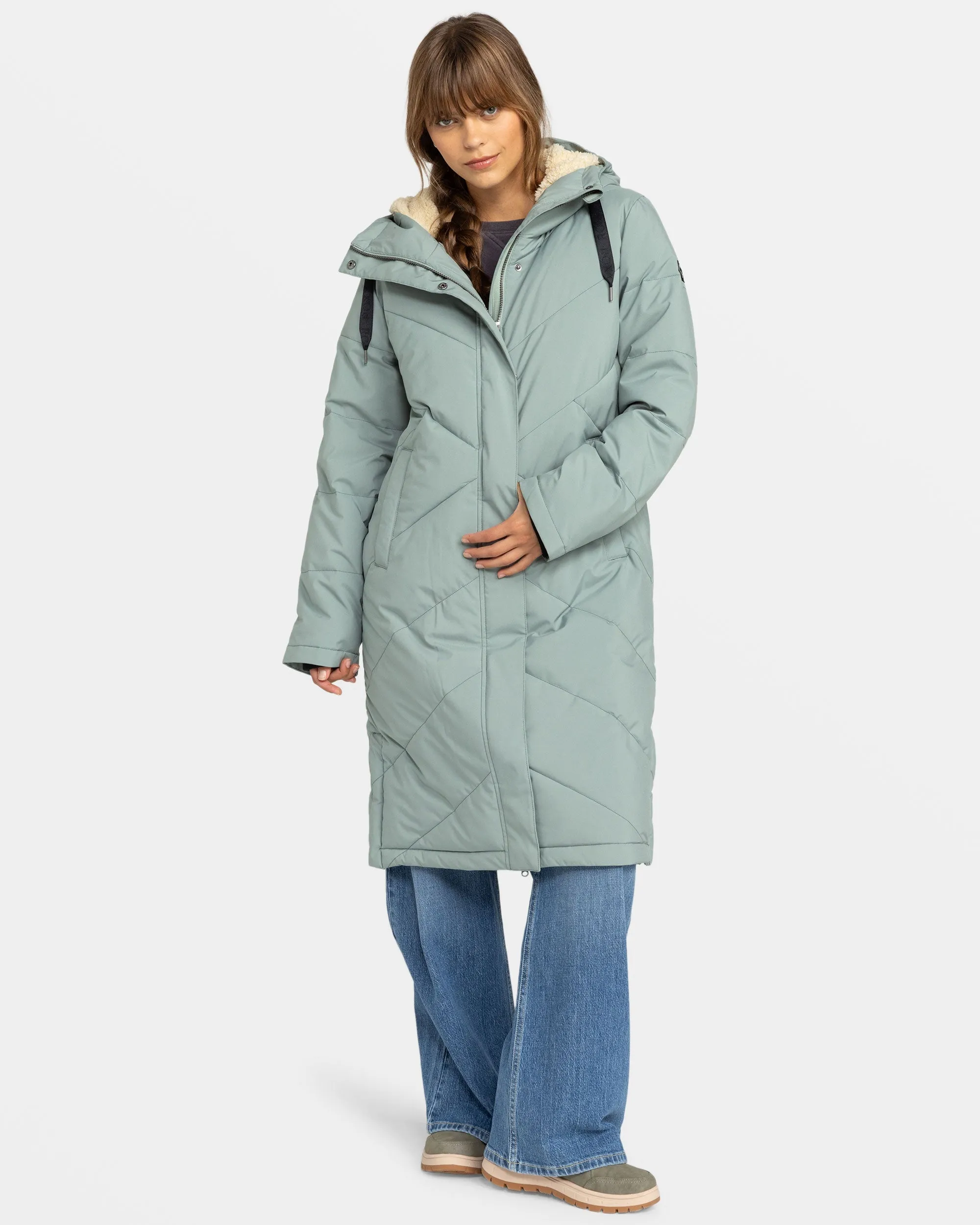 Ellie Insulated Jacket - Lily Pad