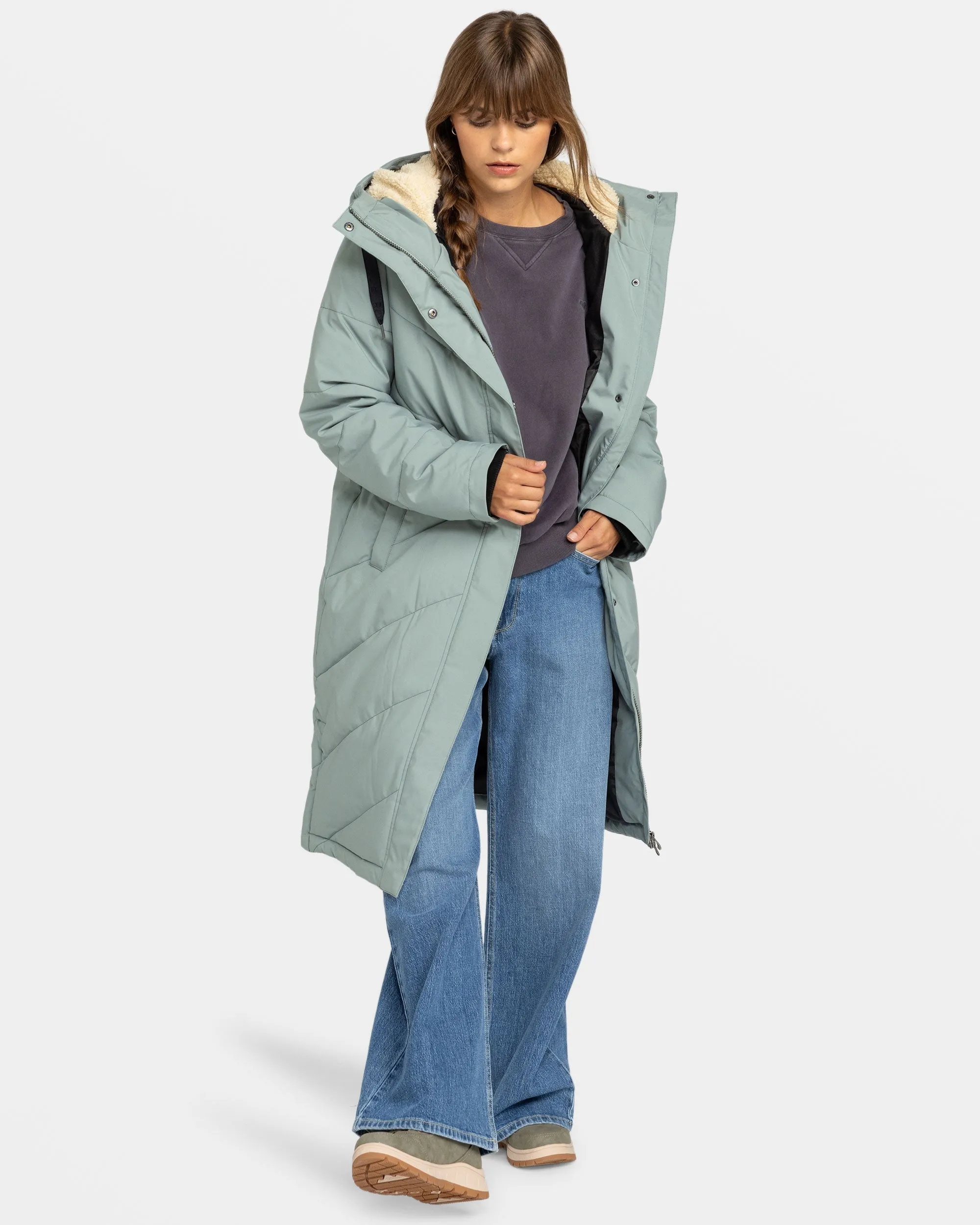 Ellie Insulated Jacket - Lily Pad