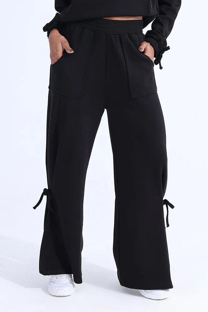 Flow Modal Black Trouser