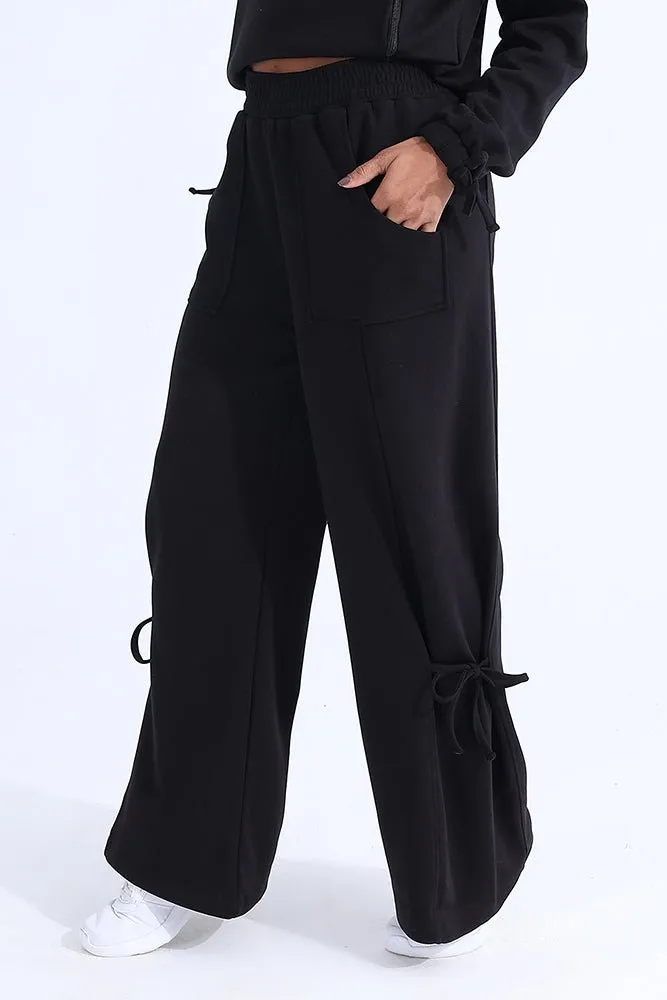 Flow Modal Black Trouser