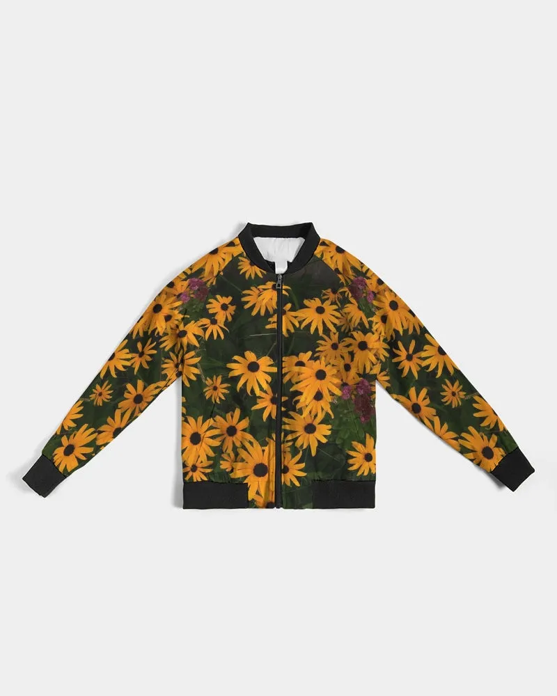 Gorgeous Flowers Bomber Jacket
