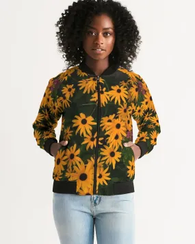 Gorgeous Flowers Bomber Jacket