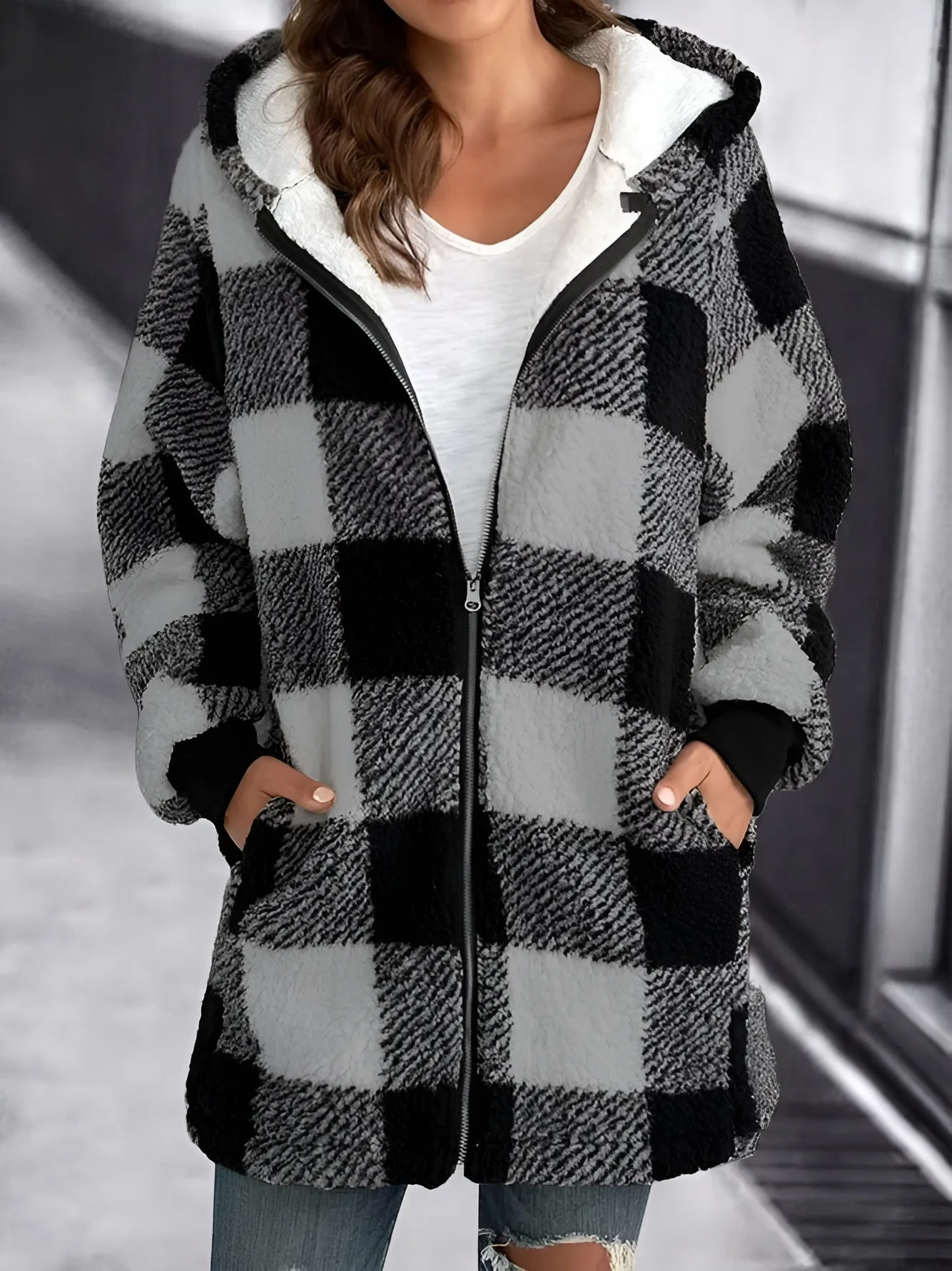 Ivyshape | Comfortable Fleece Winter Vest