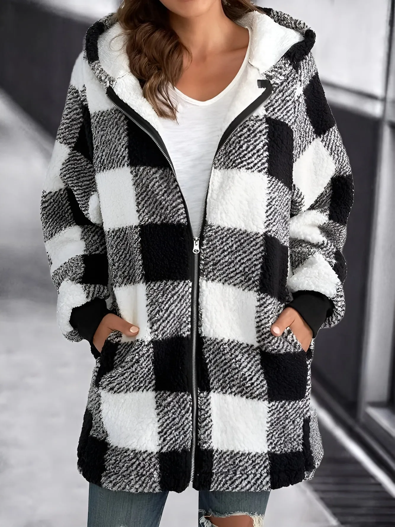 Ivyshape | Comfortable Fleece Winter Vest