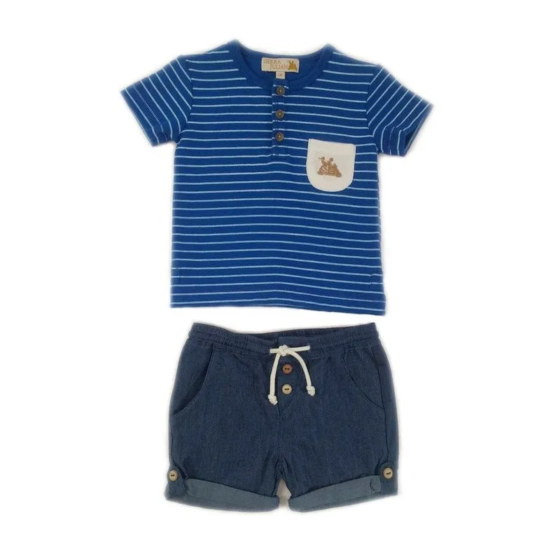 Jitoni Blue Tee