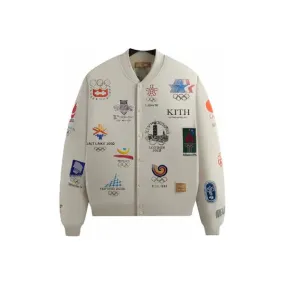 Kith Olympics Heritage Marvin Bomber Jacket Sandy Heather