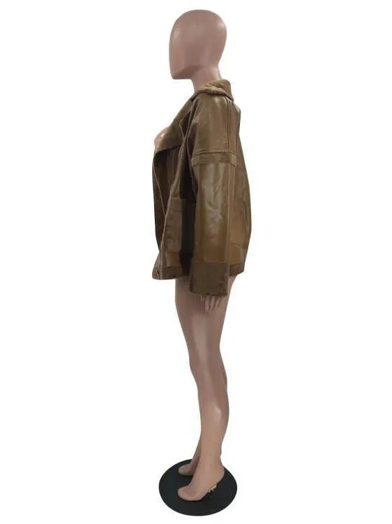 Lala Lapel Biker Jacket