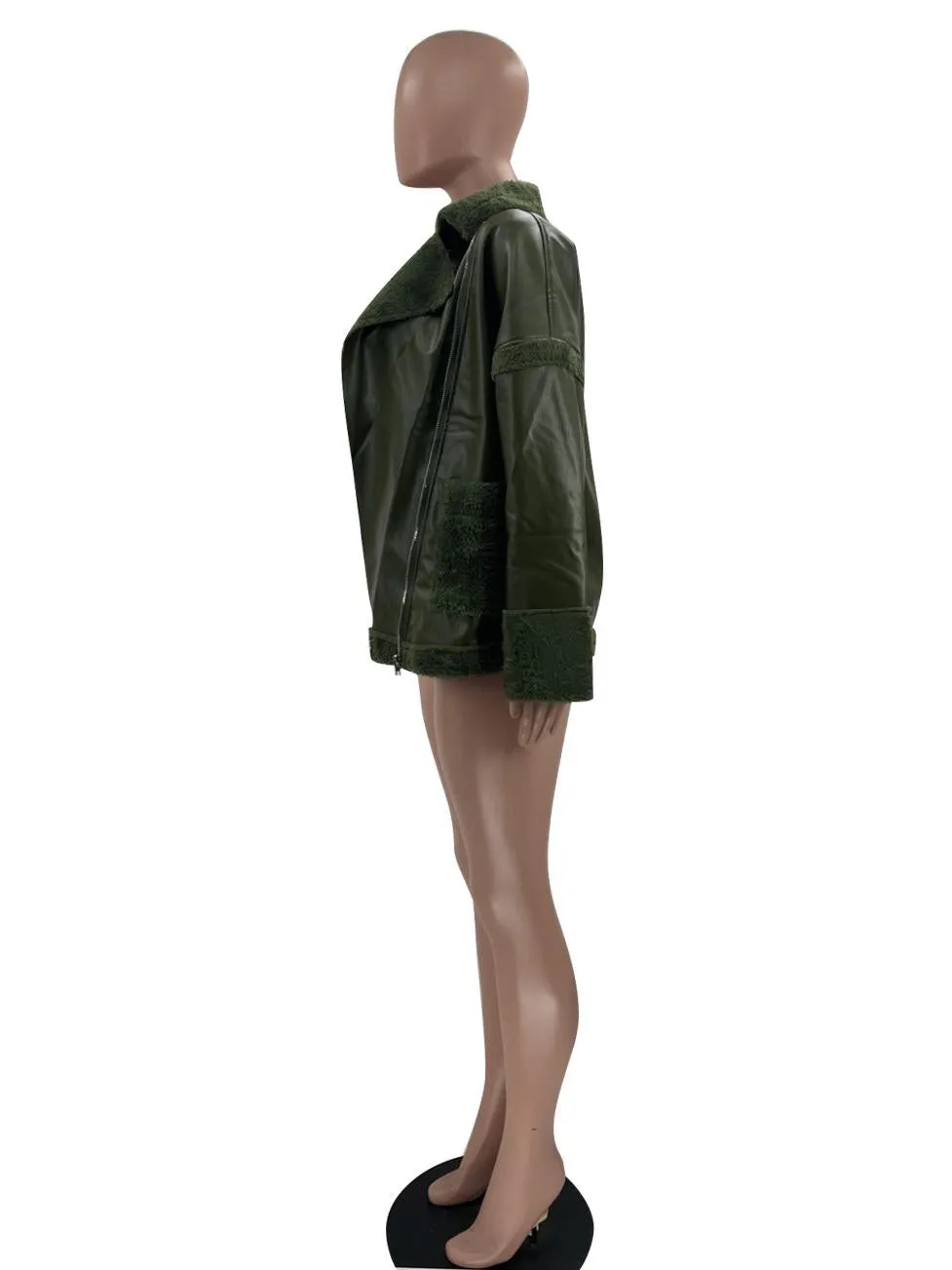 Lala Lapel Biker Jacket