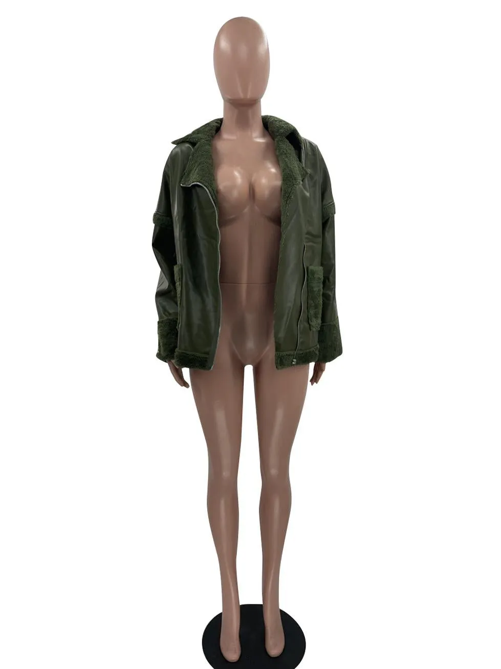 Lala Lapel Biker Jacket
