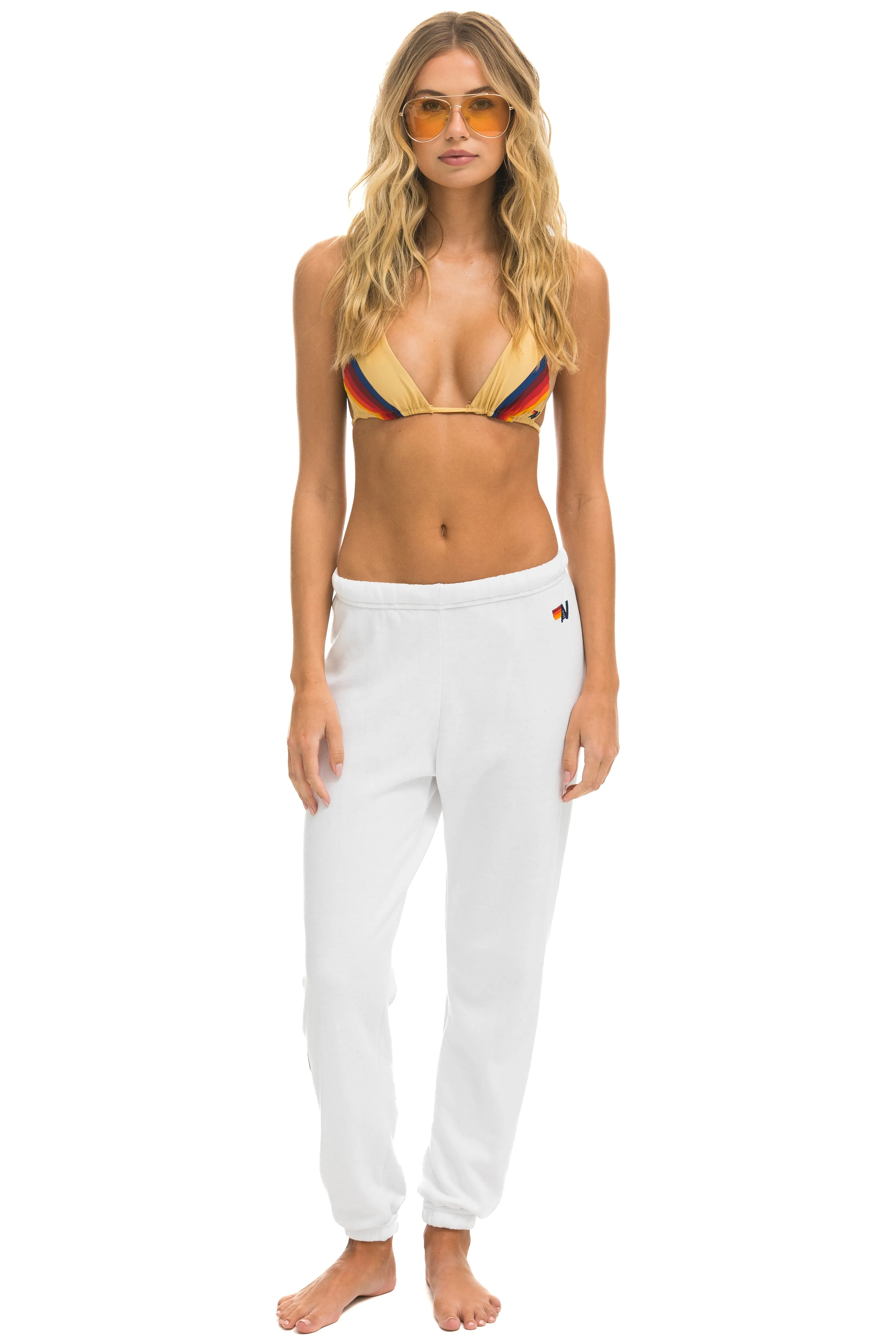 LOCALS ONLY SWEATPANTS - WHITE