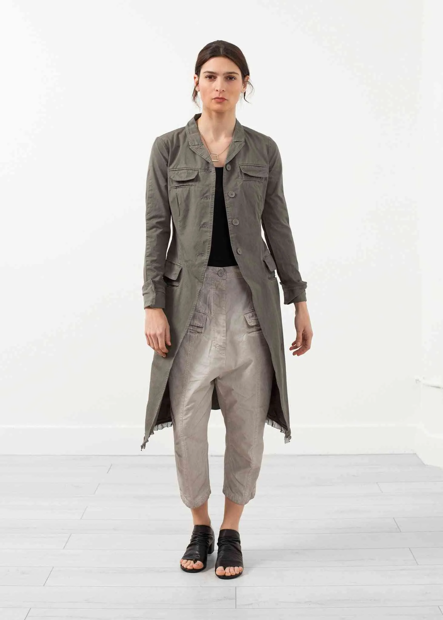Long Military Jacket