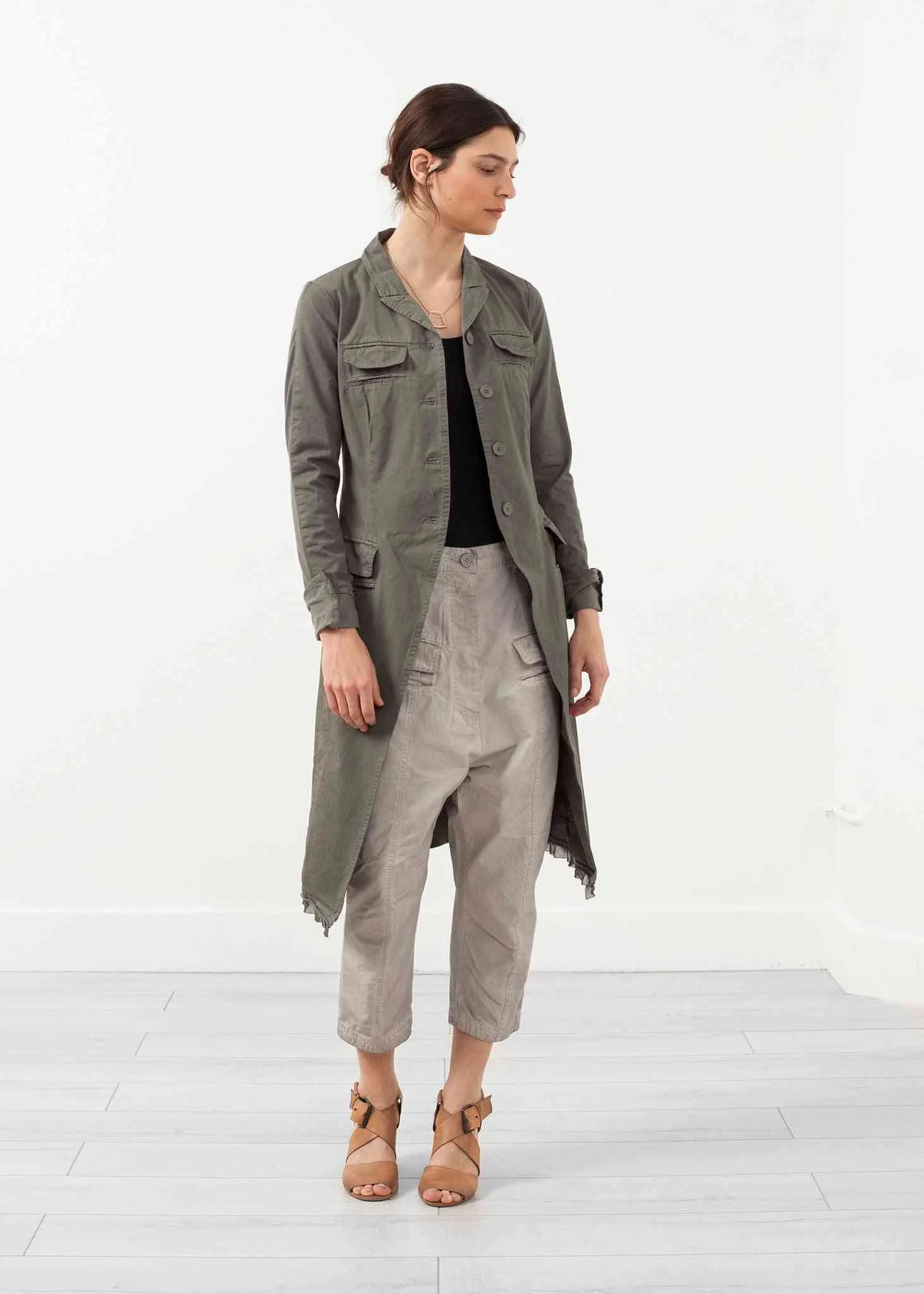 Long Military Jacket