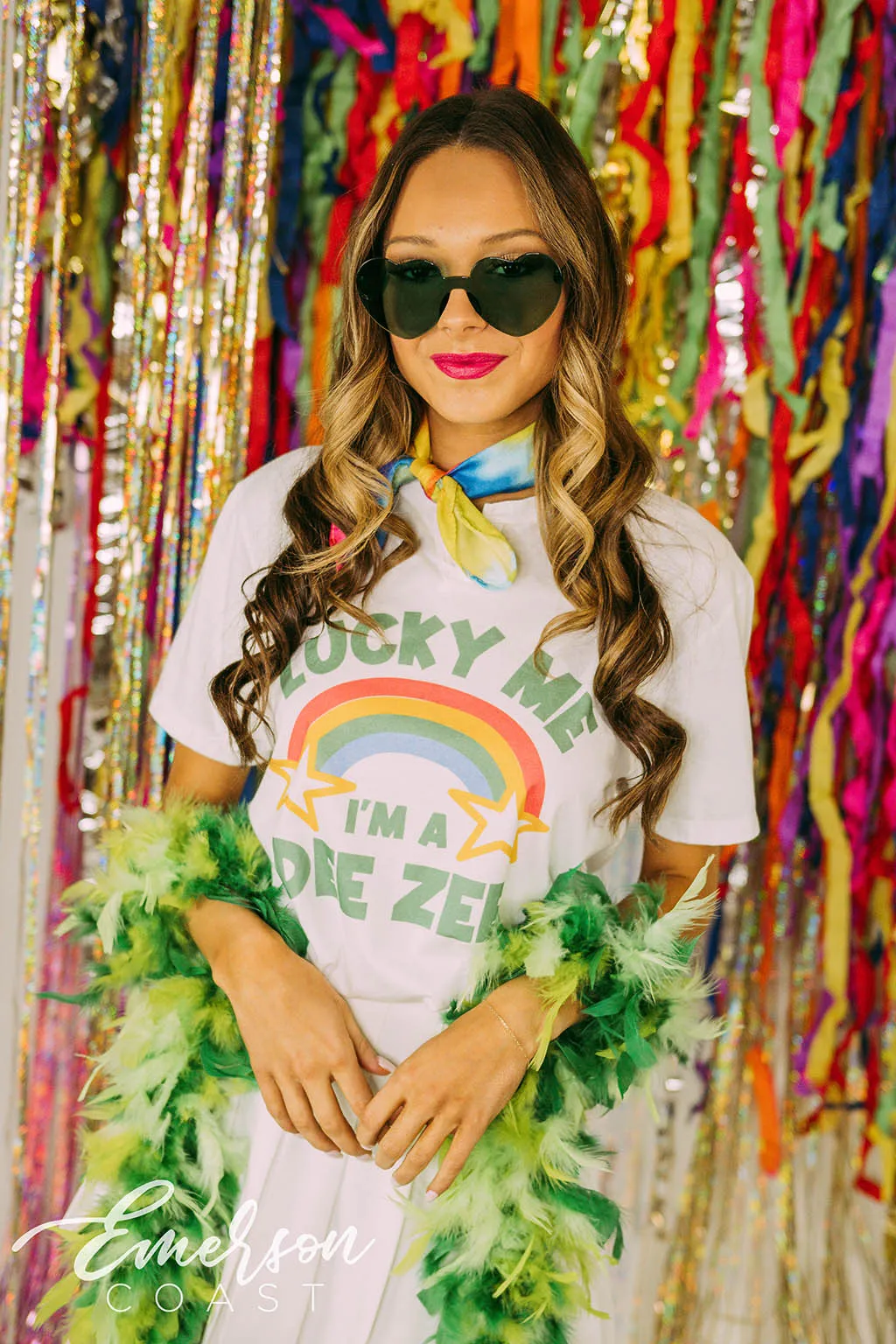Lucky Me Im A DZ Bid Day Tee