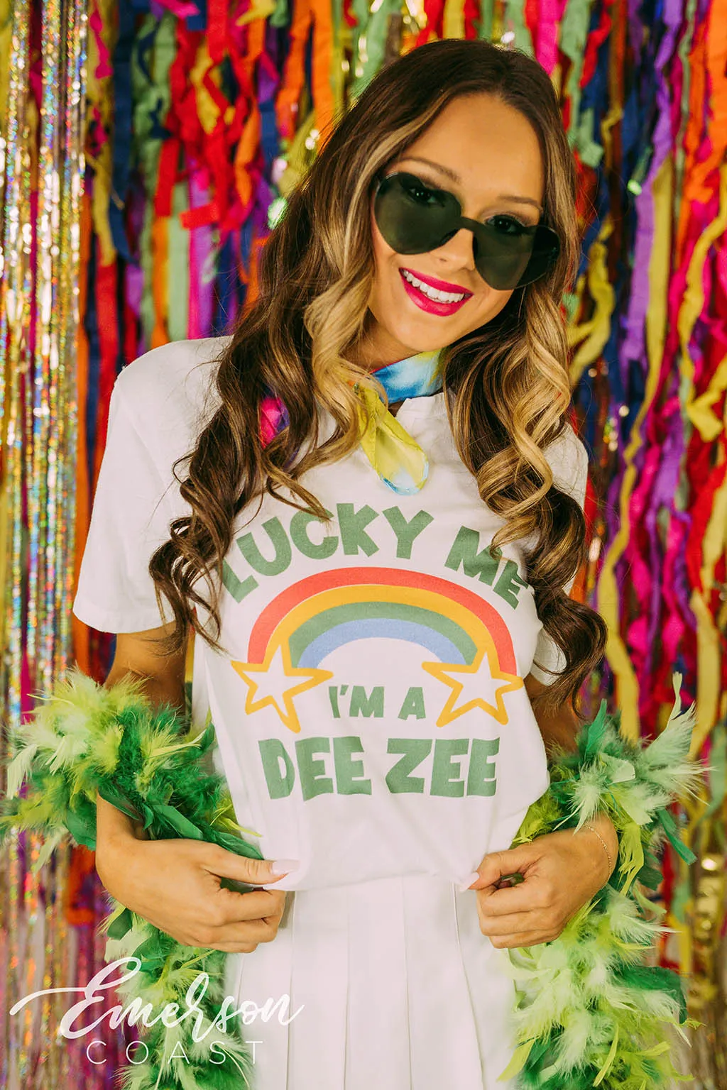 Lucky Me Im A DZ Bid Day Tee