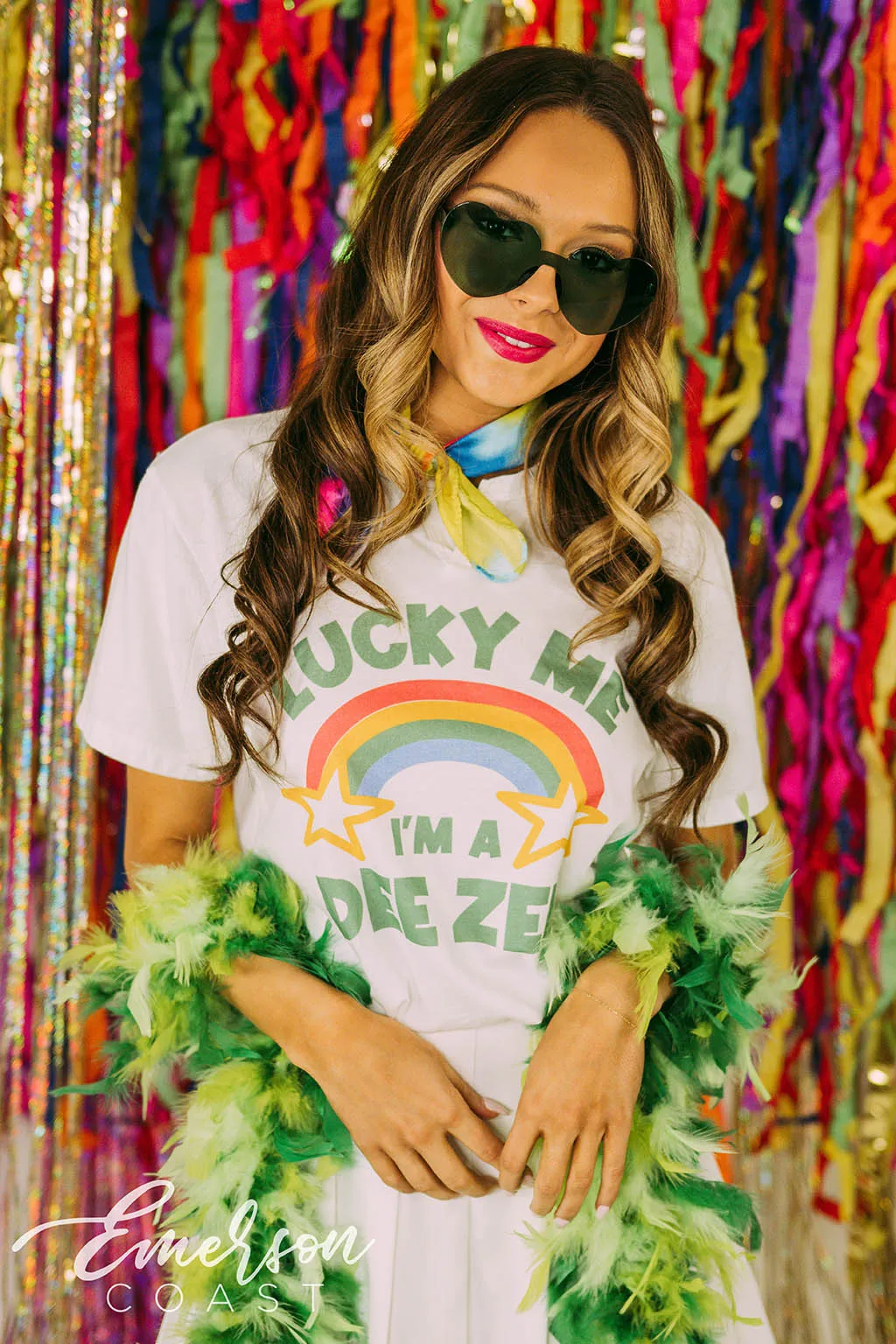 Lucky Me Im A DZ Bid Day Tee