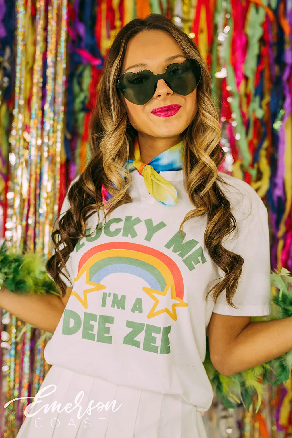 Lucky Me Im A DZ Bid Day Tee