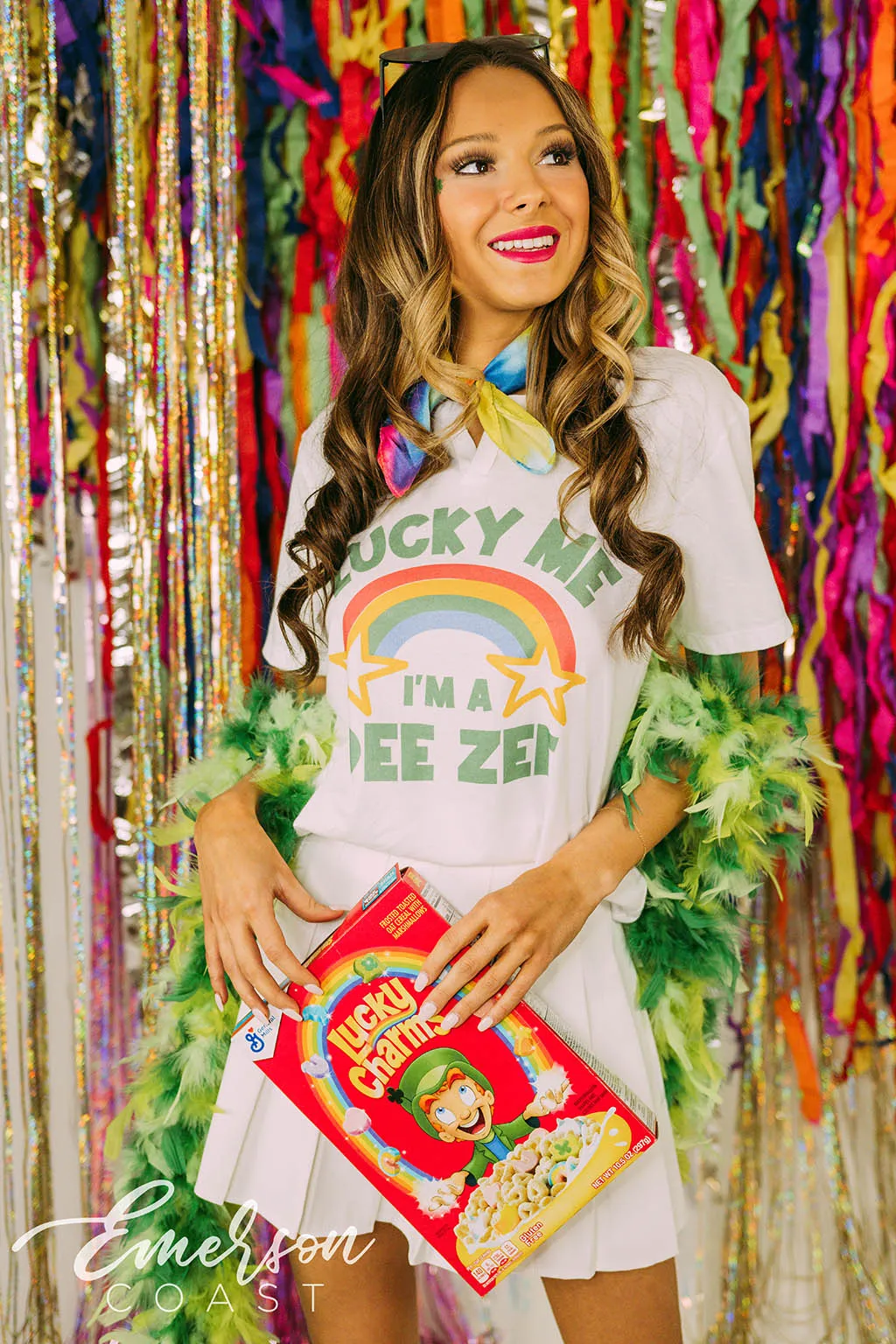 Lucky Me Im A DZ Bid Day Tee