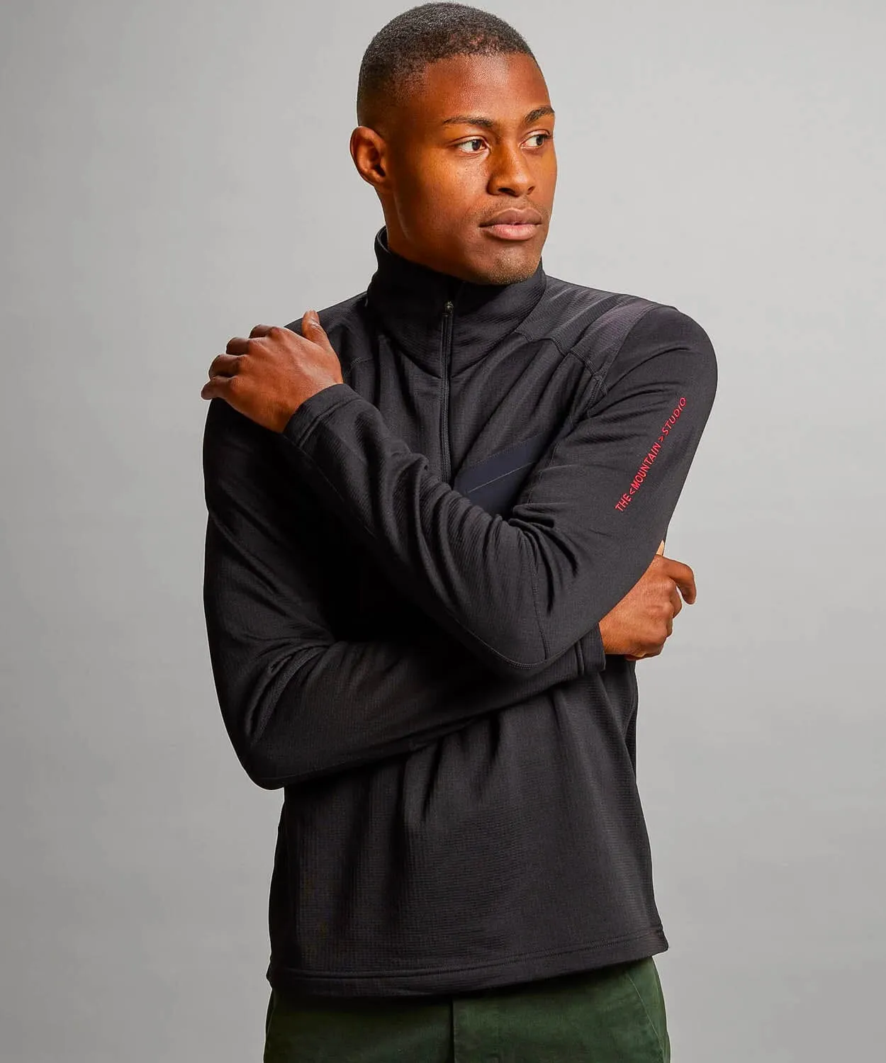 M-5 Men's Techno Stretch Mid T-Neck