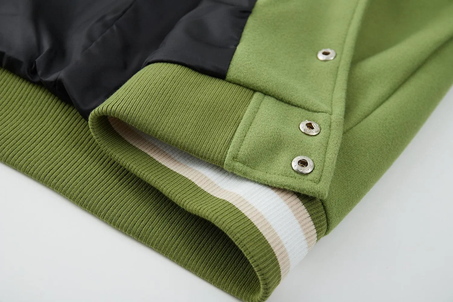 Men Letterman Bomber Jacket
