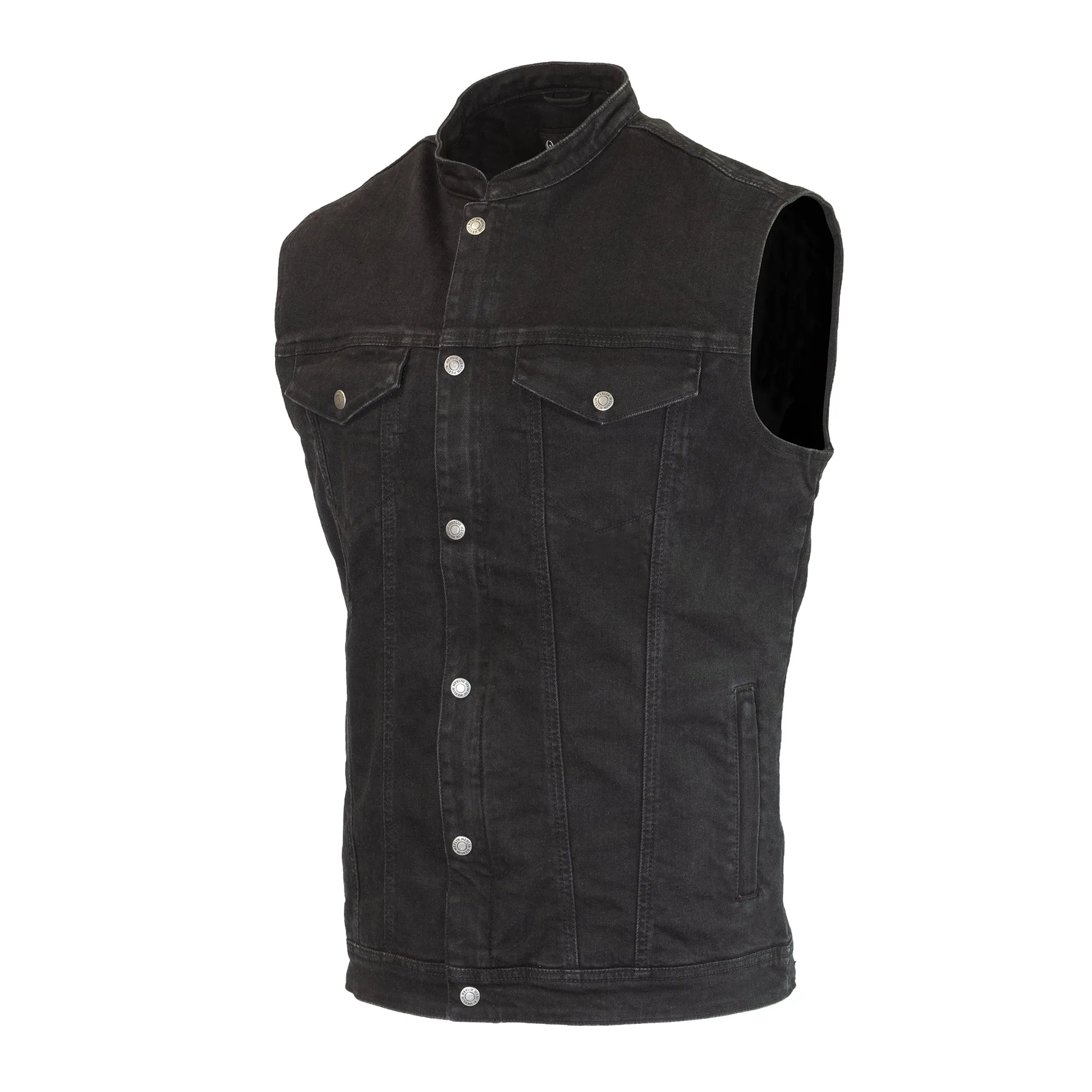 MERLIN - CLUB D3O® GHOST DENIM VEST