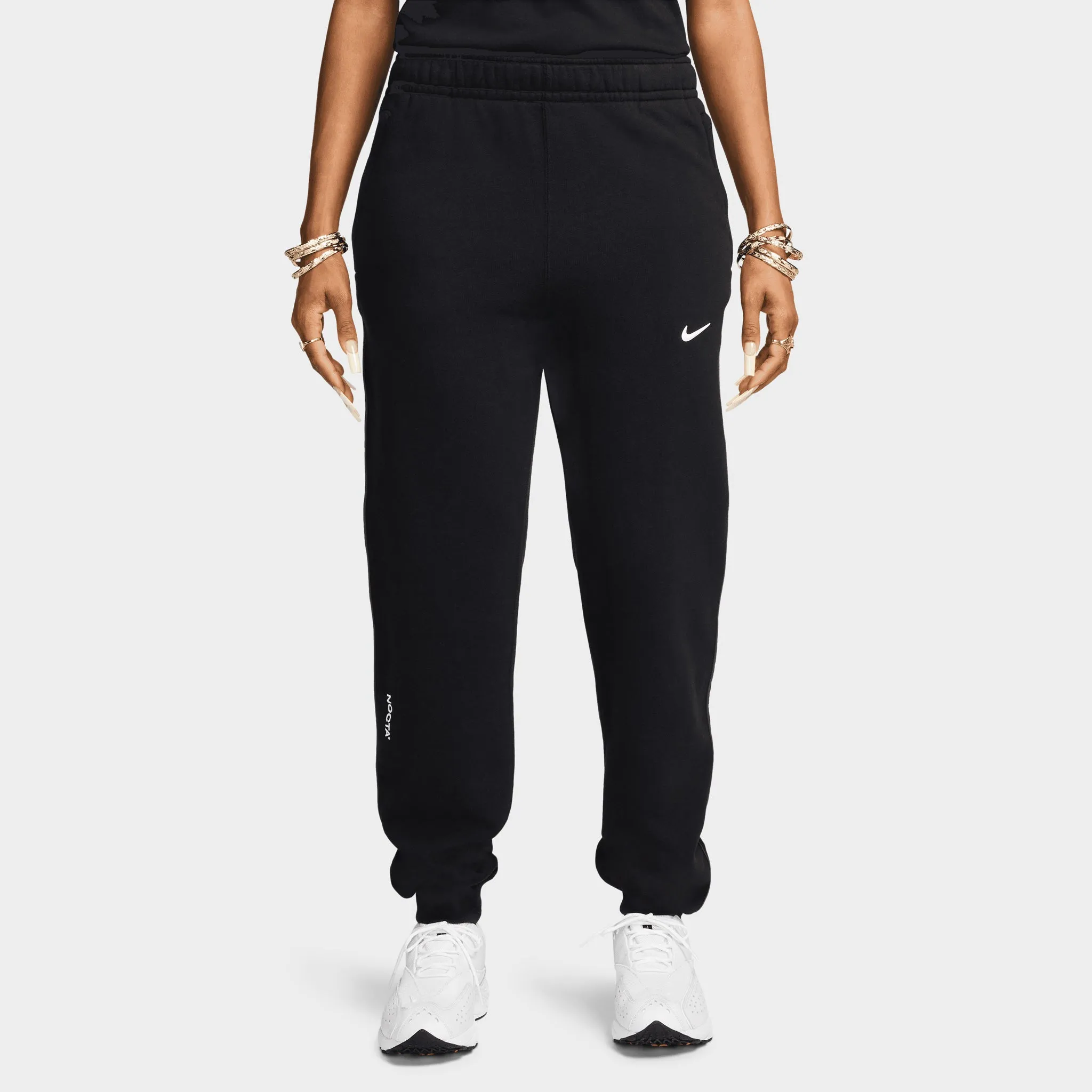 Nike NOCTA NRG Fleece Sweatpants Black / Black - White