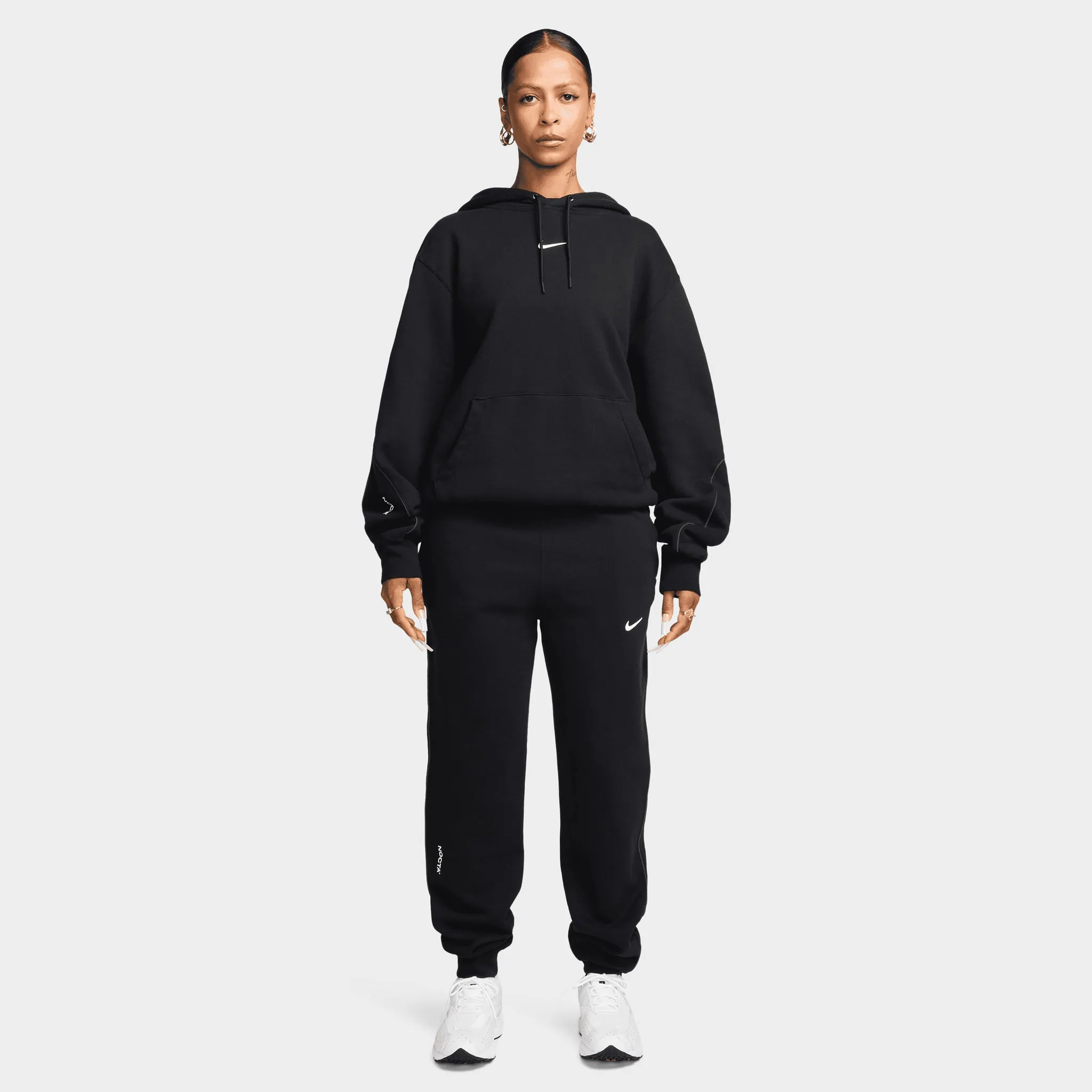 Nike NOCTA NRG Fleece Sweatpants Black / Black - White