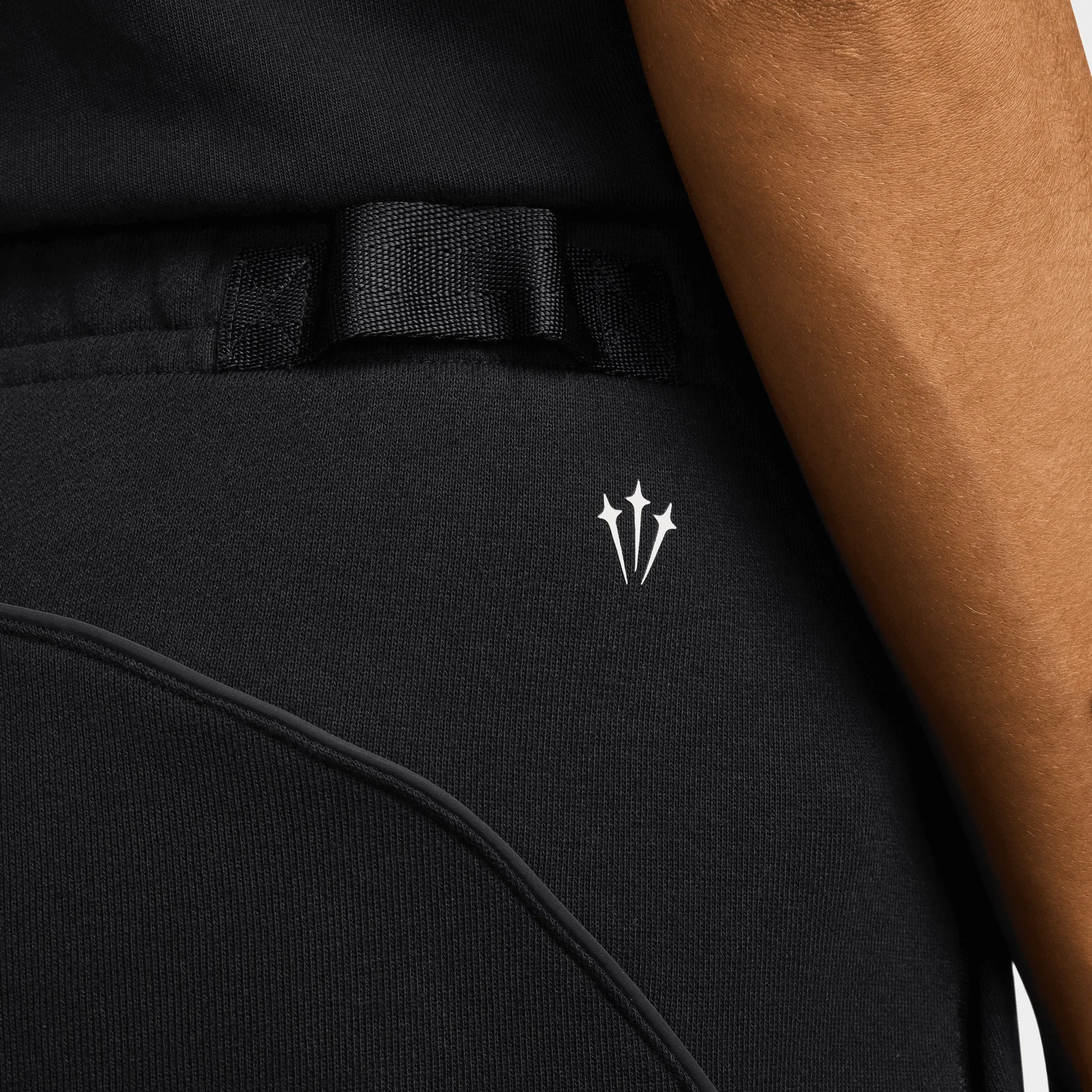 Nike NOCTA NRG Fleece Sweatpants Black / Black - White
