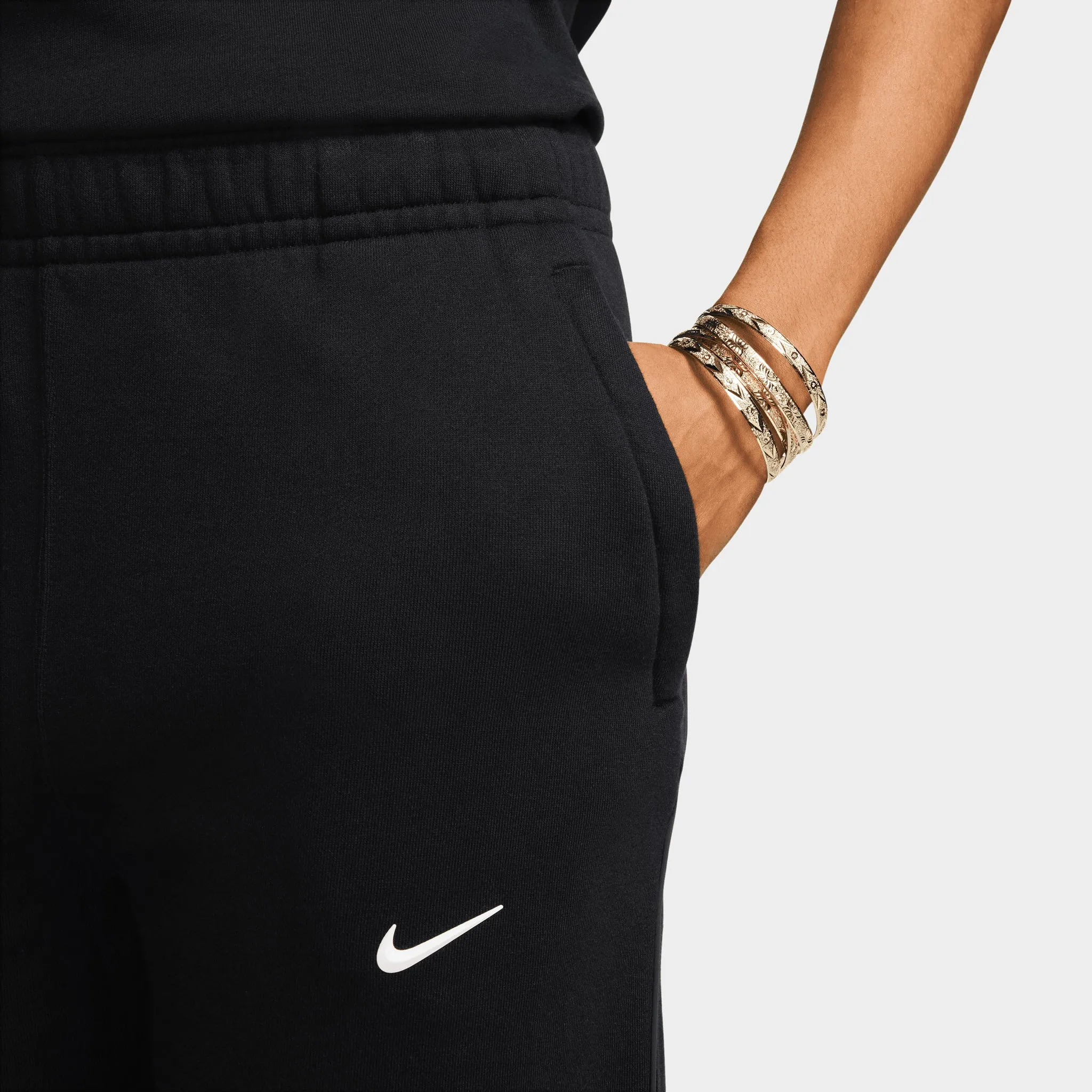 Nike NOCTA NRG Fleece Sweatpants Black / Black - White