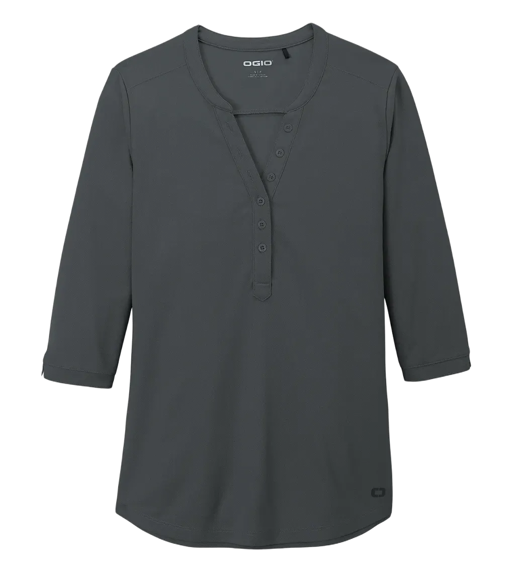 OGIO Custom Ladies Jewel Henley