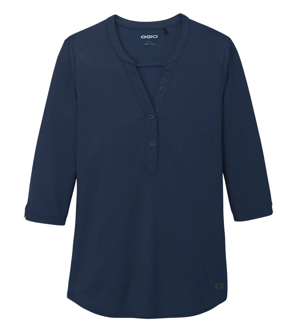 OGIO Custom Ladies Jewel Henley
