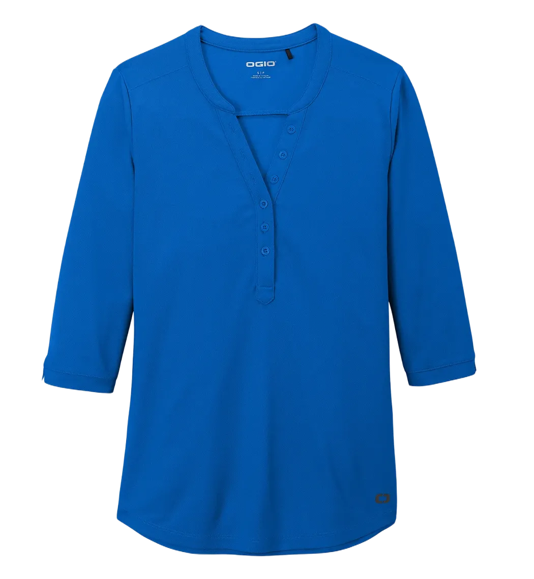 OGIO Custom Ladies Jewel Henley
