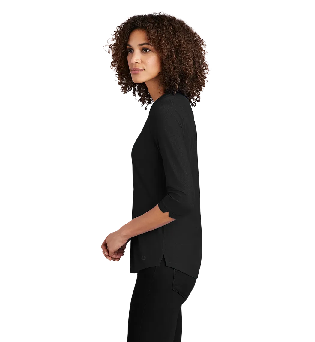 OGIO Custom Ladies Jewel Henley