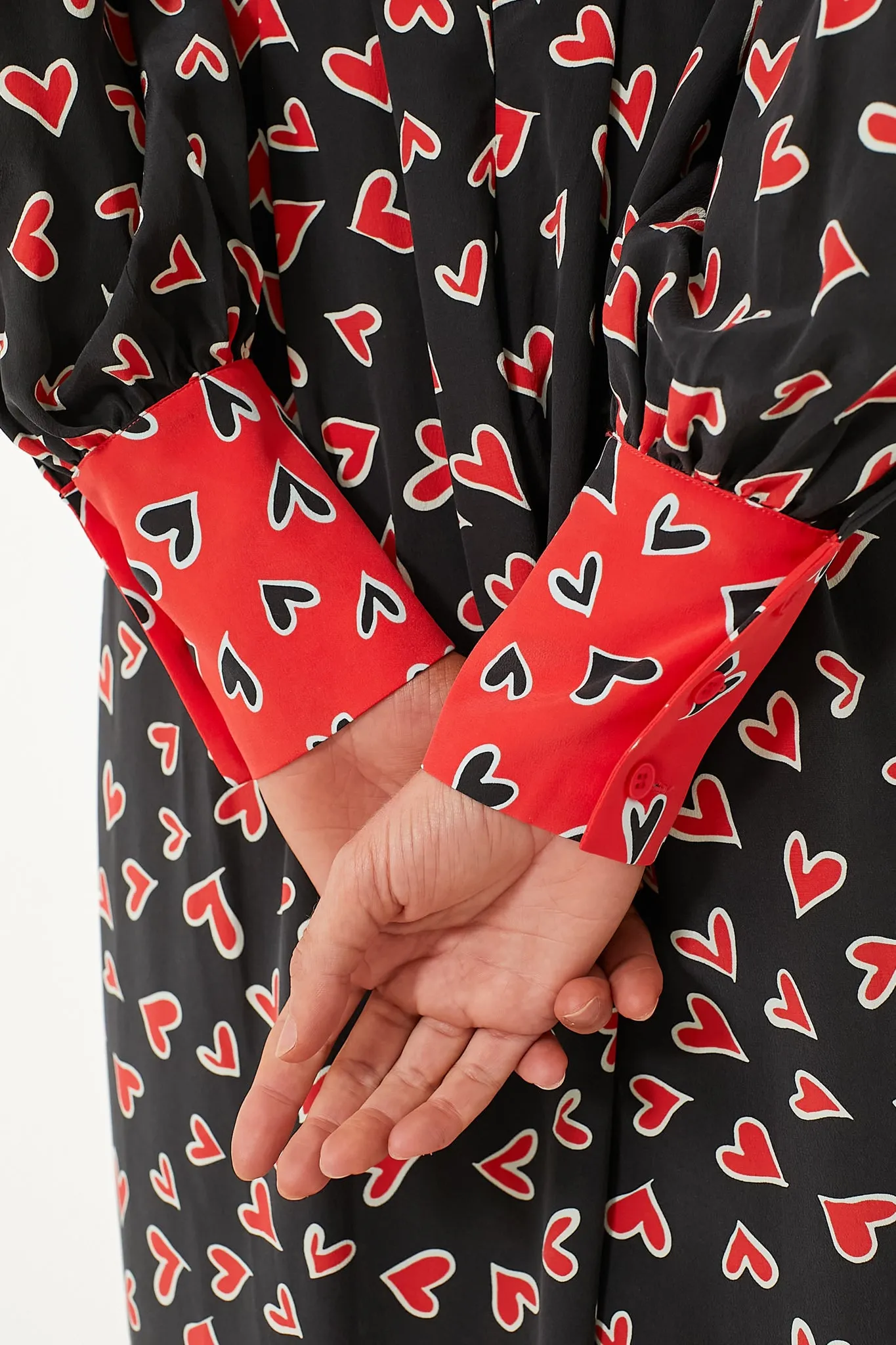 Onyx Heart Casper Dress