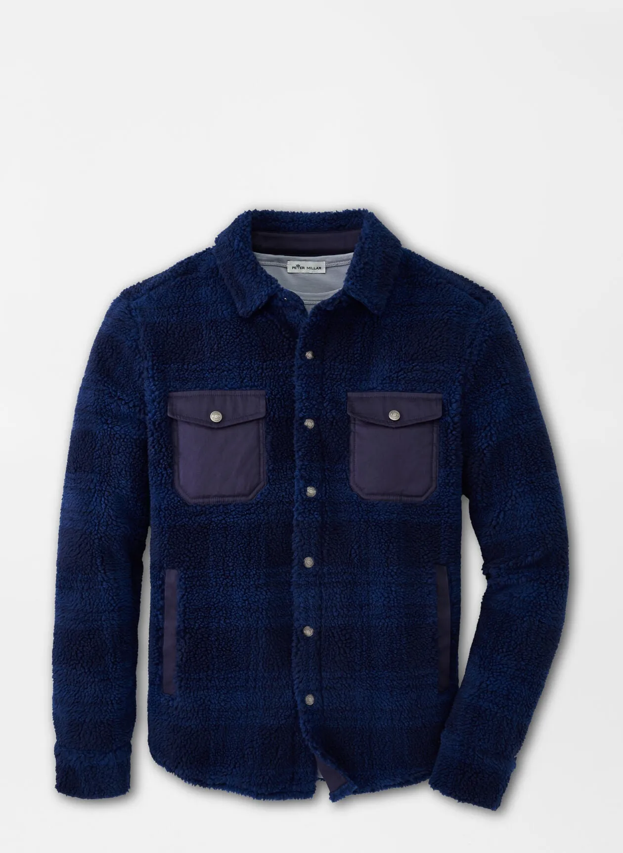 Peter Millar High Pile Sherpa Shirt Jacket