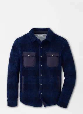 Peter Millar High Pile Sherpa Shirt Jacket