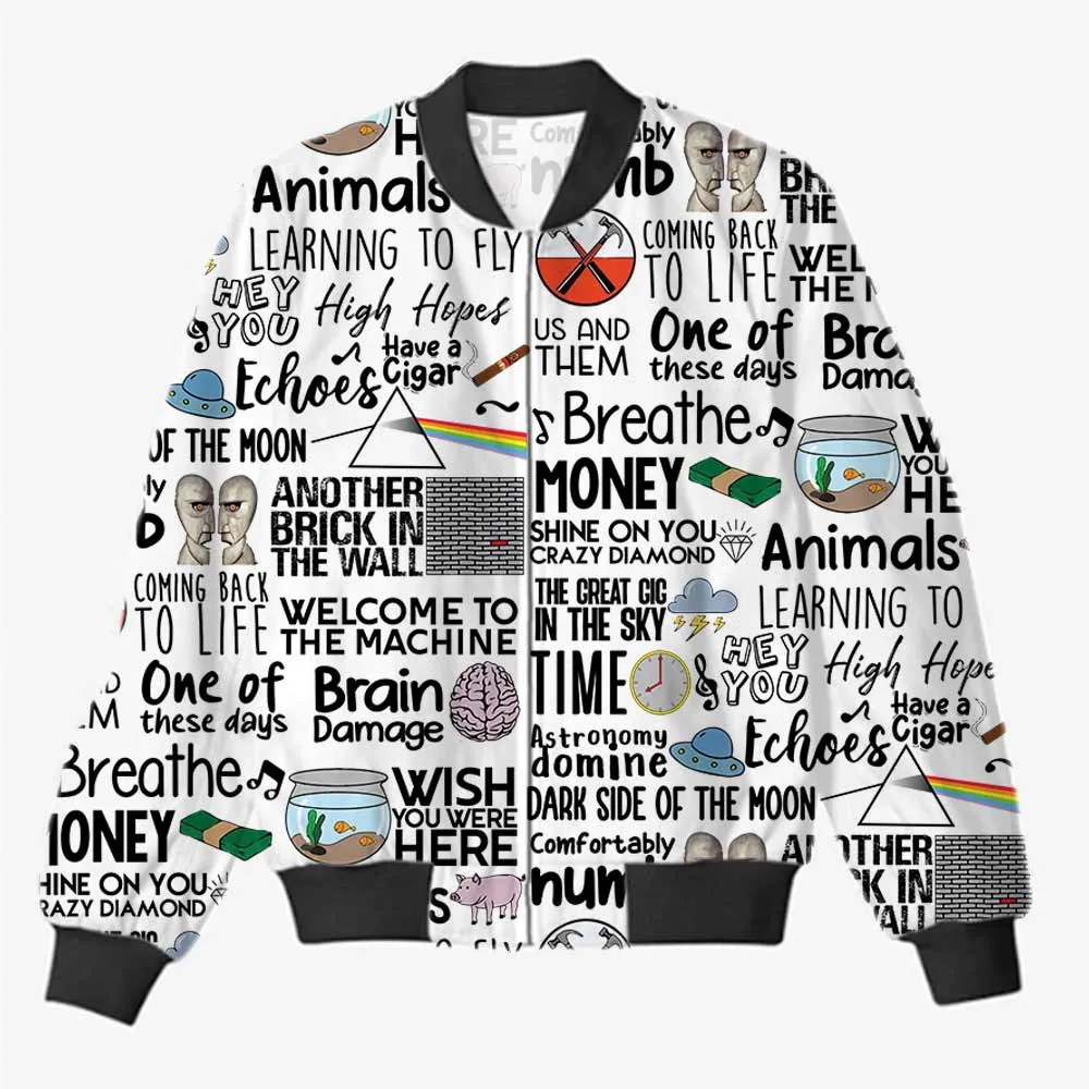 Pink Floyd AOP Bomber Jacket