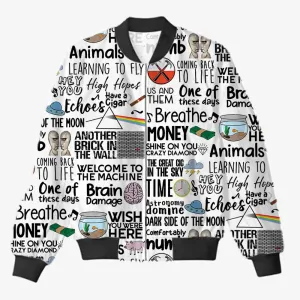 Pink Floyd AOP Bomber Jacket