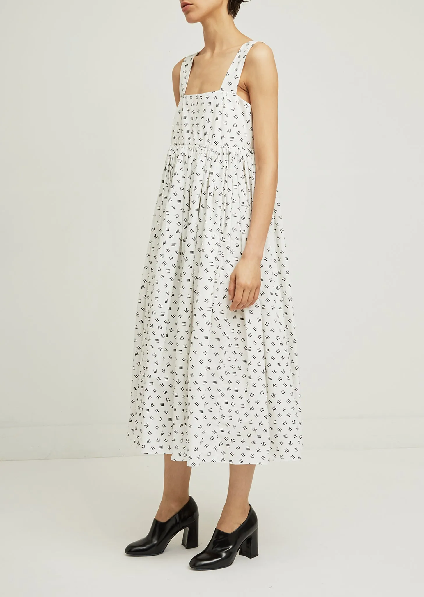 Poplin Printed Sundress