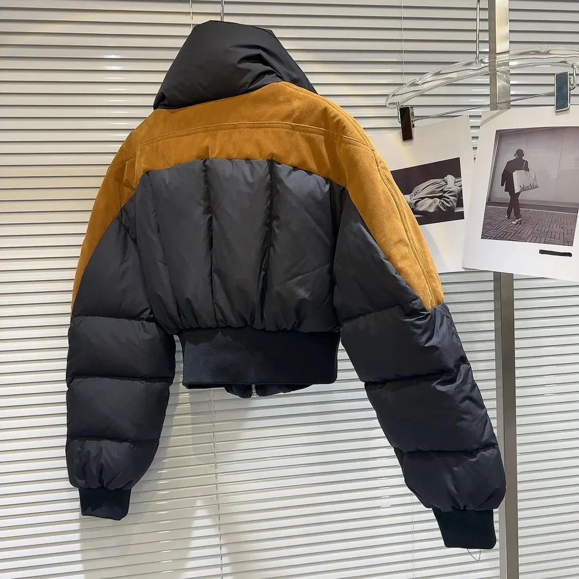 Pre Order:  Zip-Up Padded Short Jacket