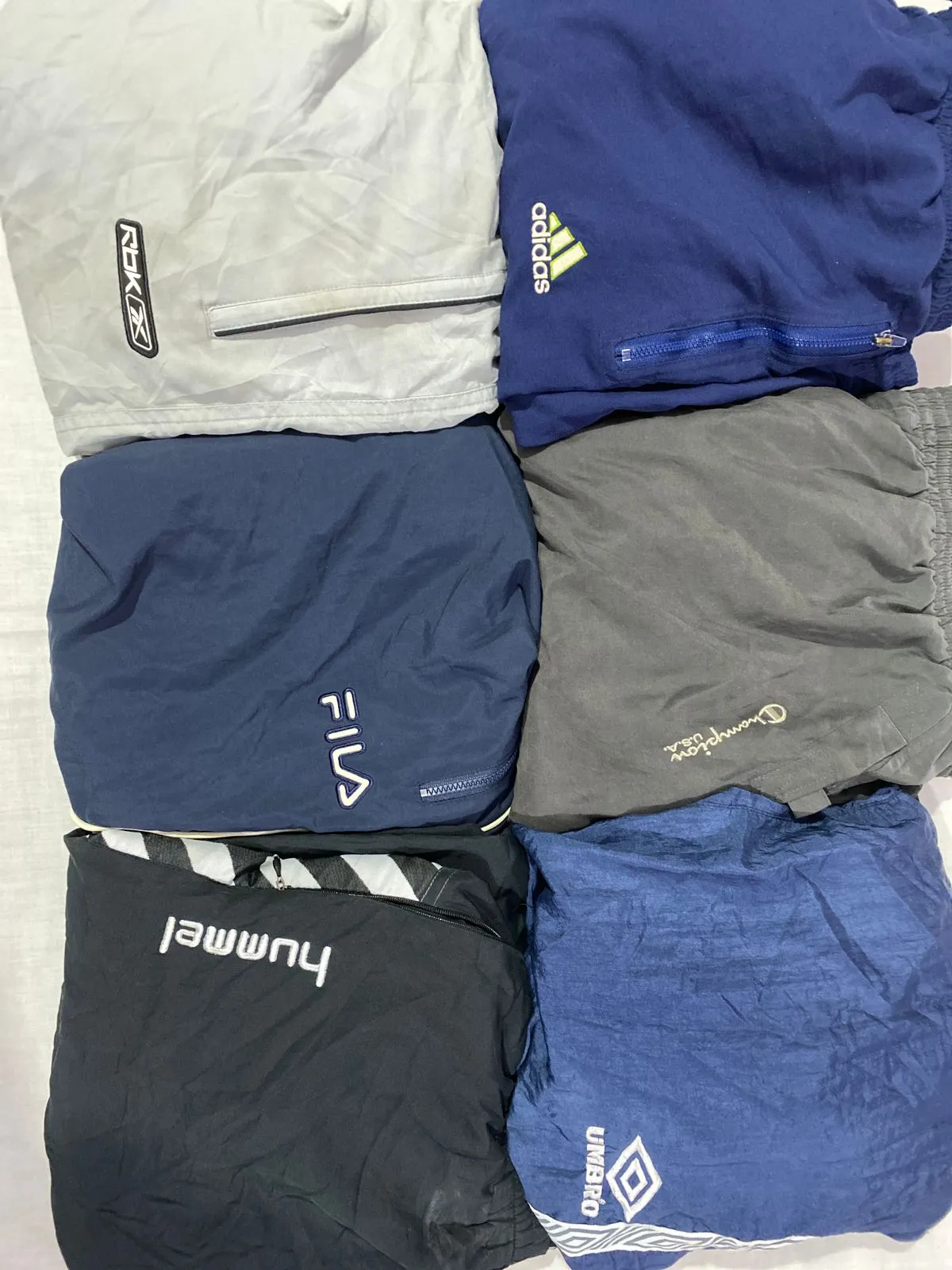 Premium Branded Track Jumpers - 35 Vintage Pcs