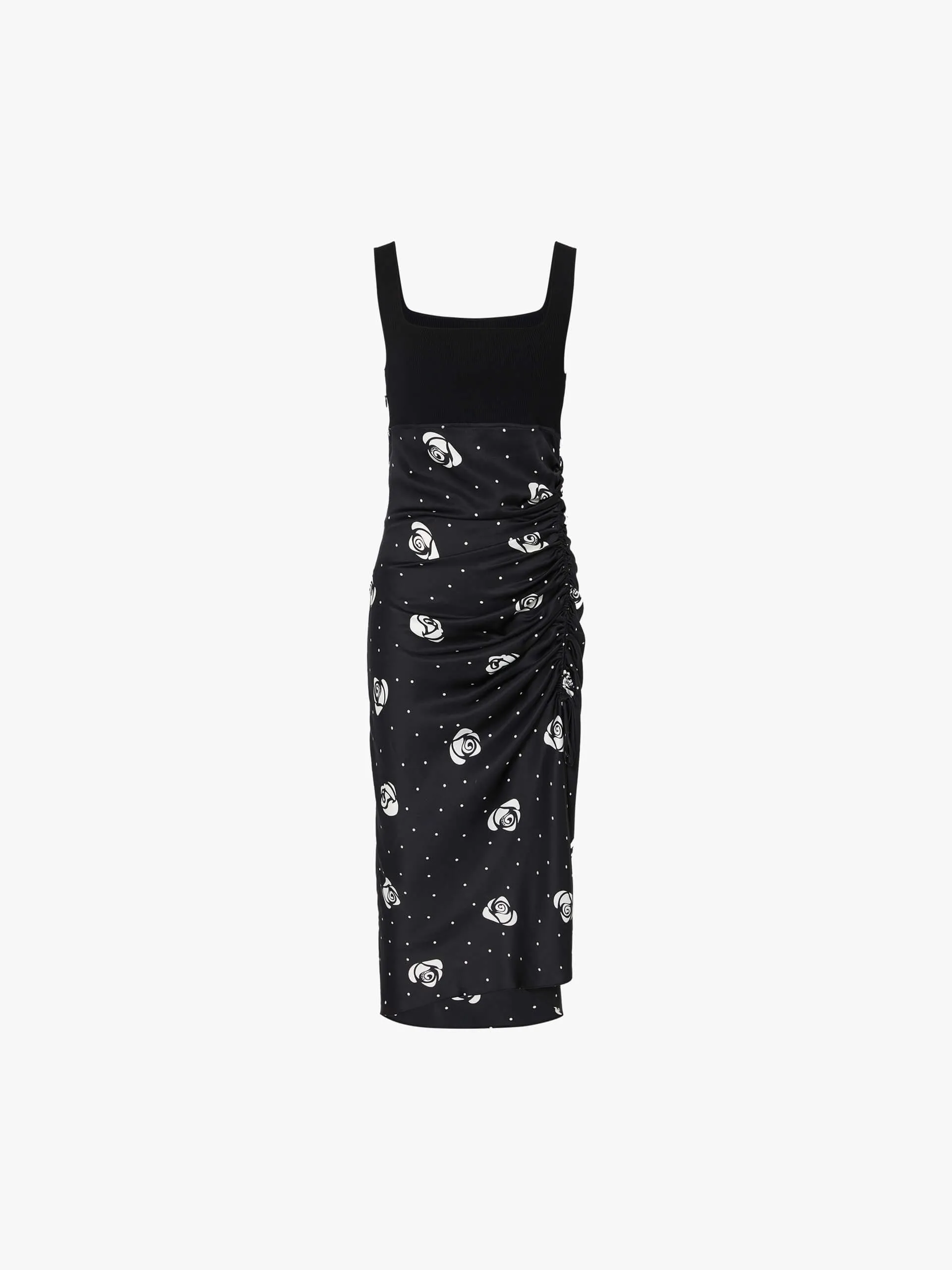 Rose Printed Tank Dress