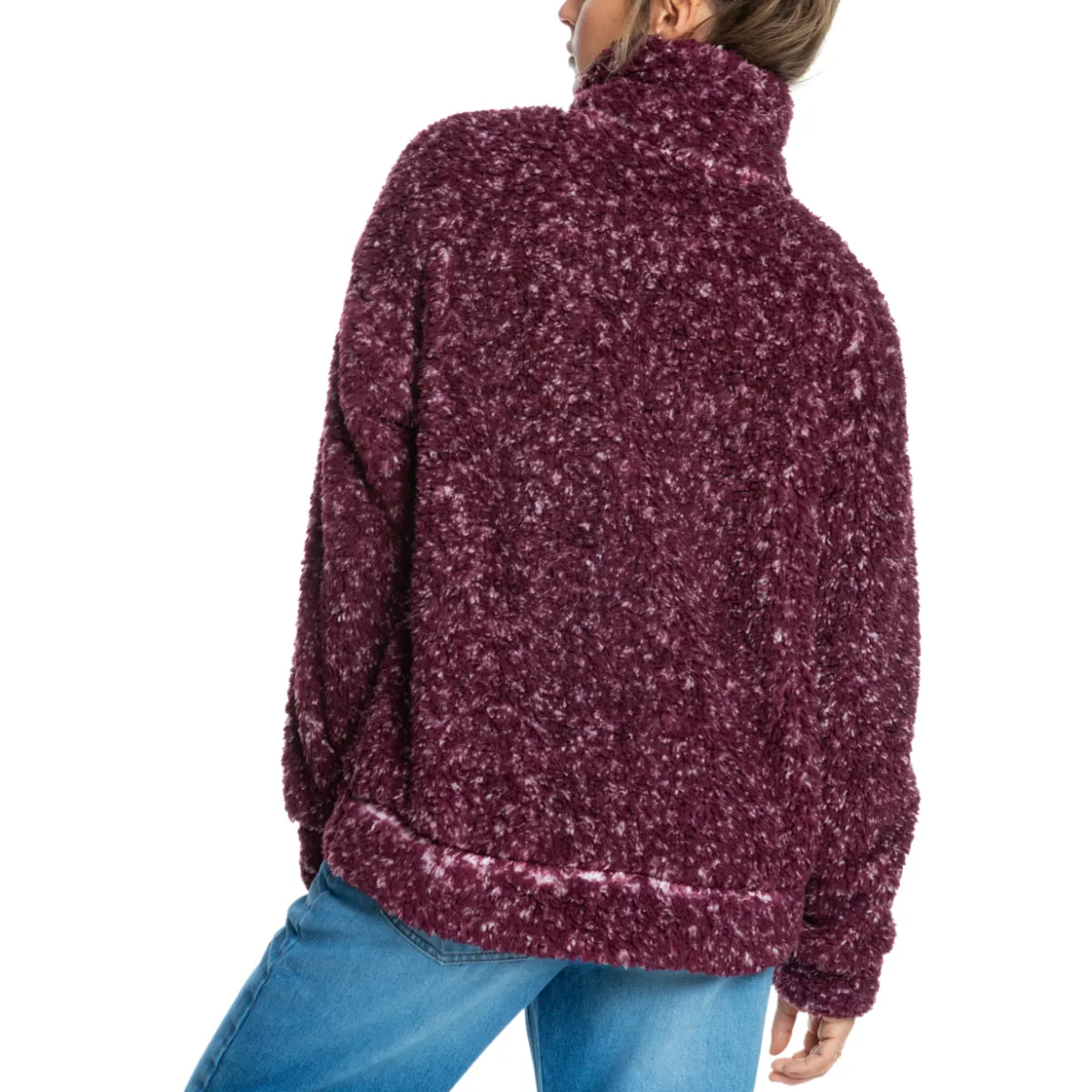 Roxy Women's Bonfire On The Beach Half-Zip Fleece Jacket
