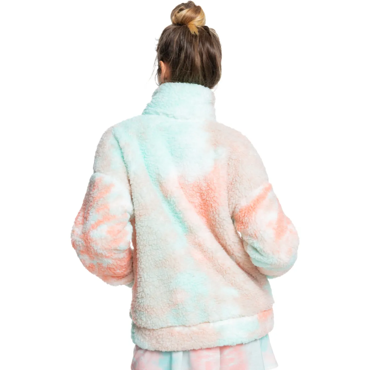 Roxy Women's Bonfire On The Beach Half-Zip Fleece Jacket