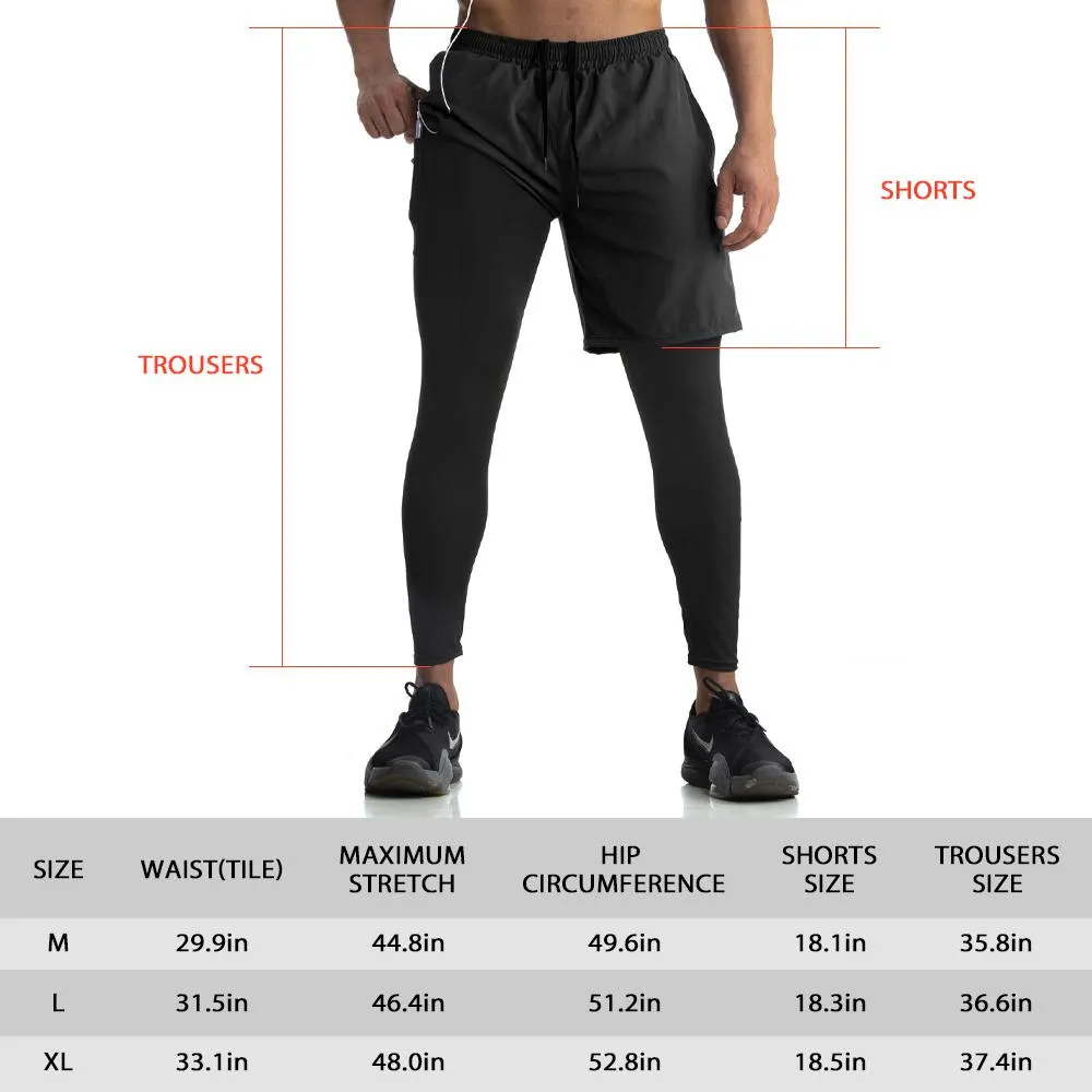 RunFlex 2-in-1 Men's Running Pants