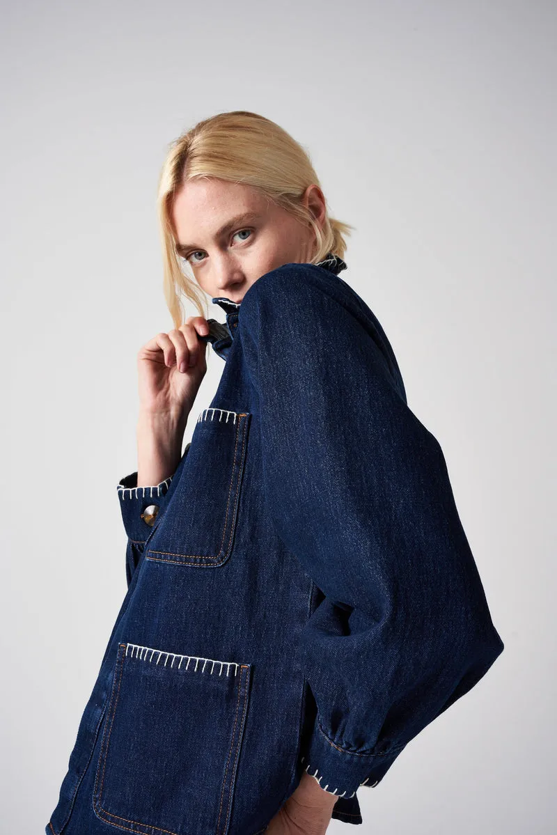 seventy   mochi Pablo Jacket in Dark Vintage