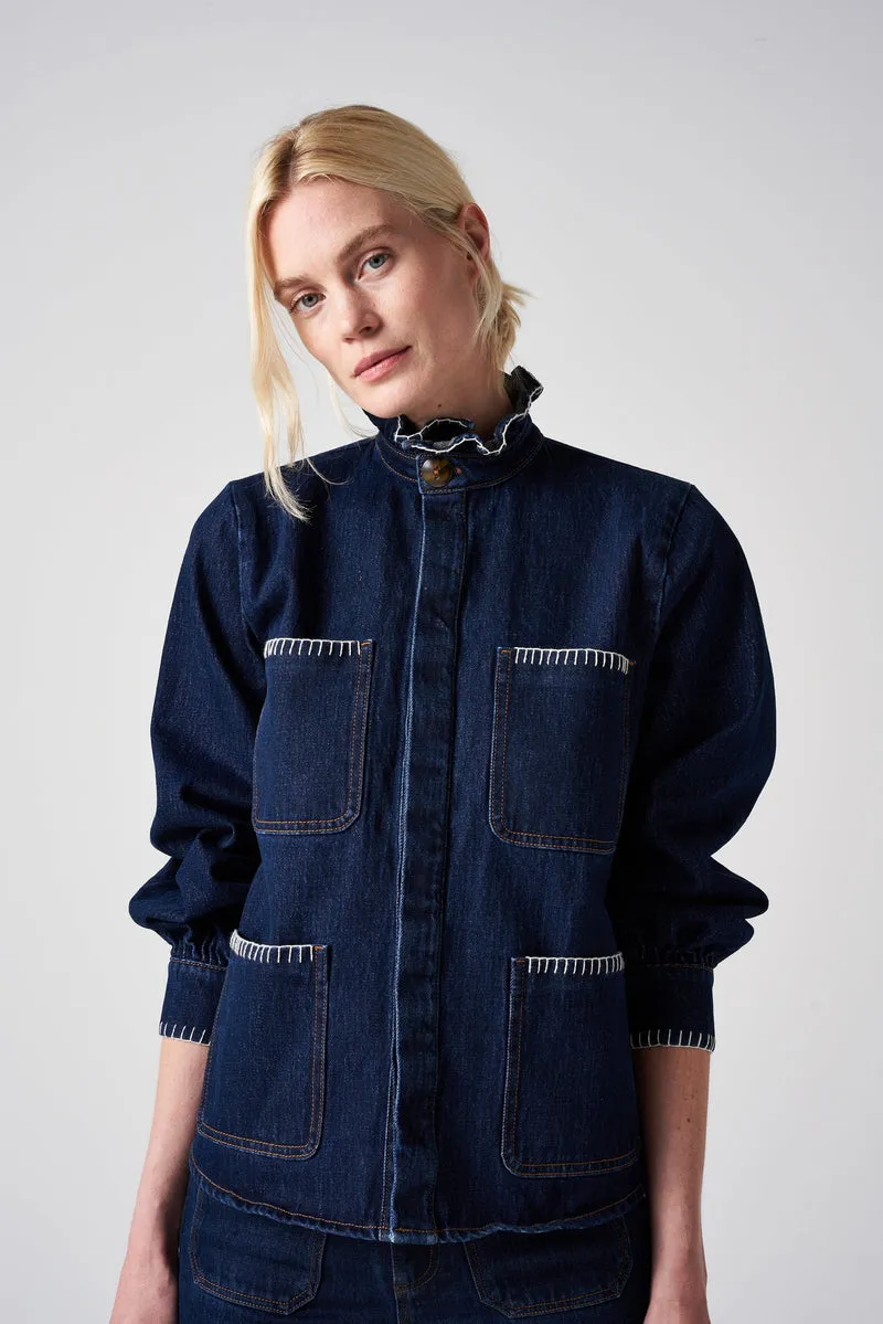 seventy   mochi Pablo Jacket in Dark Vintage