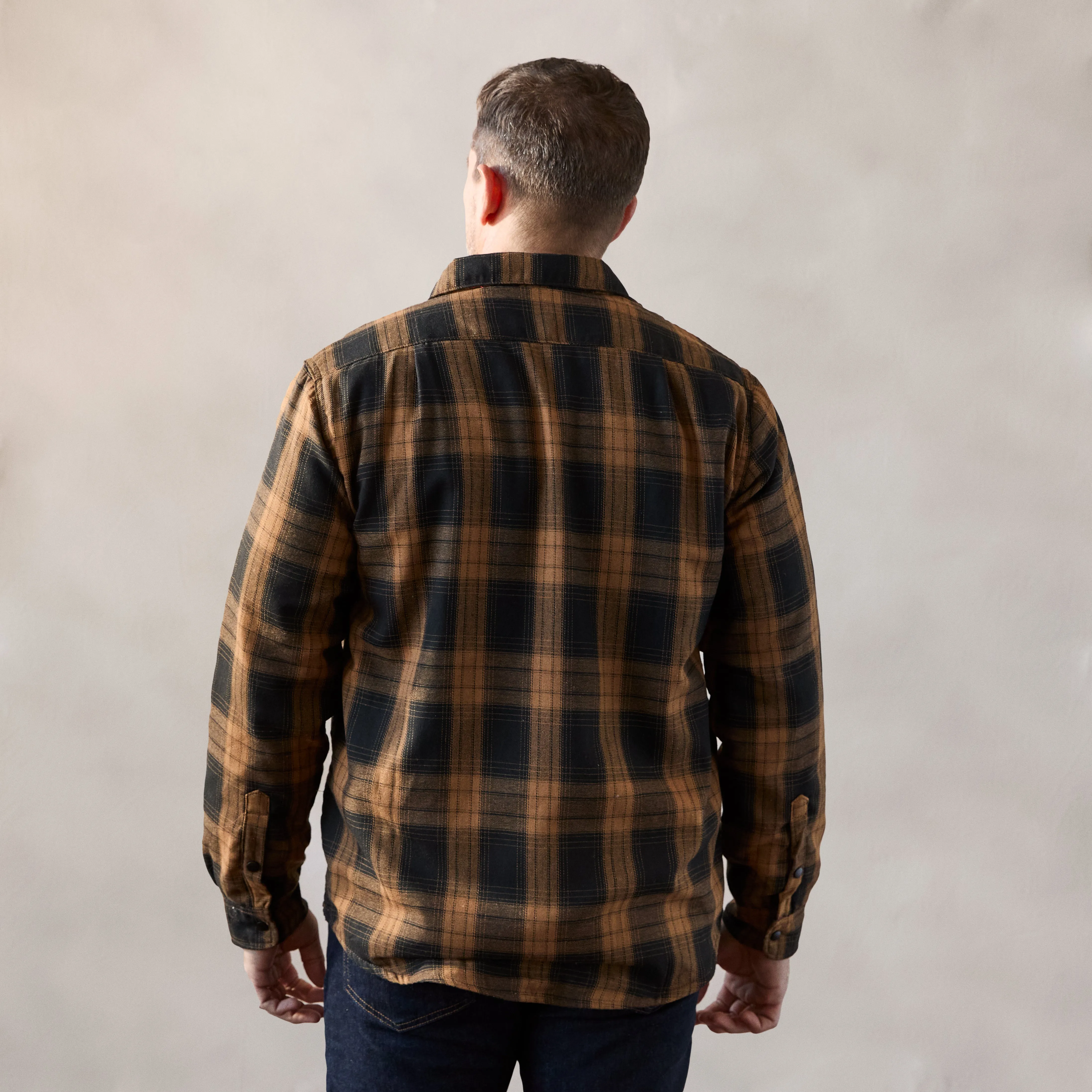 Sherpa Snap Jacket - Burnt Umber