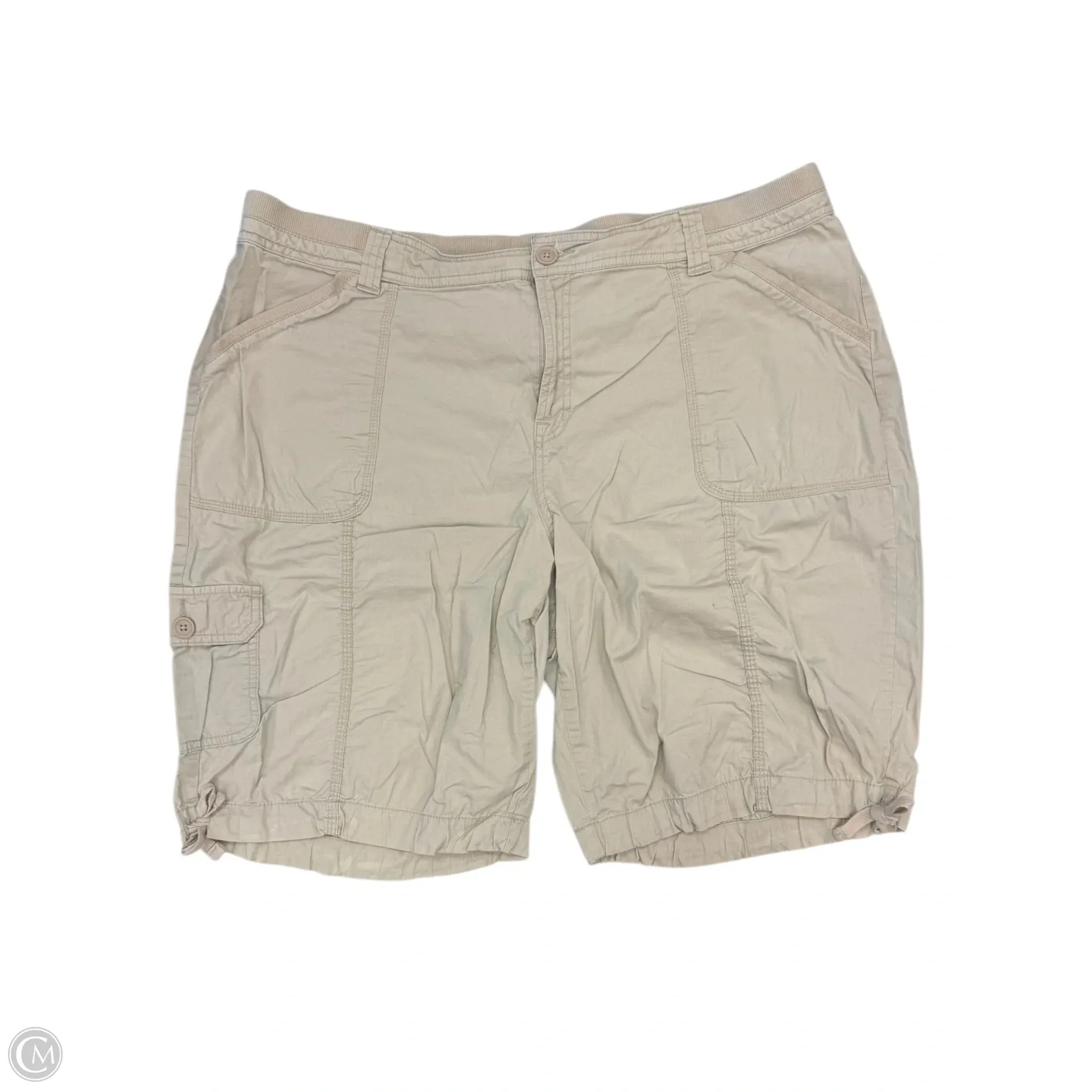 Shorts By St Johns Bay In Tan, Size: 20
