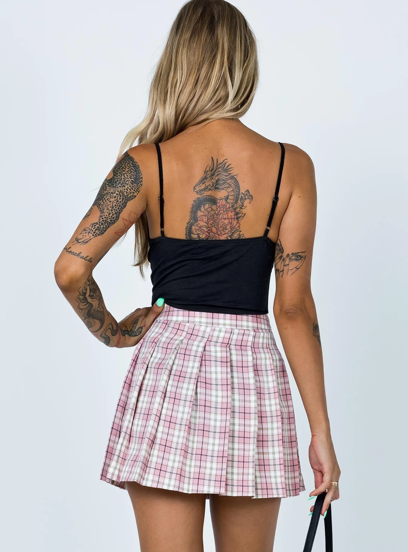Skylar Mini Skirt Pink