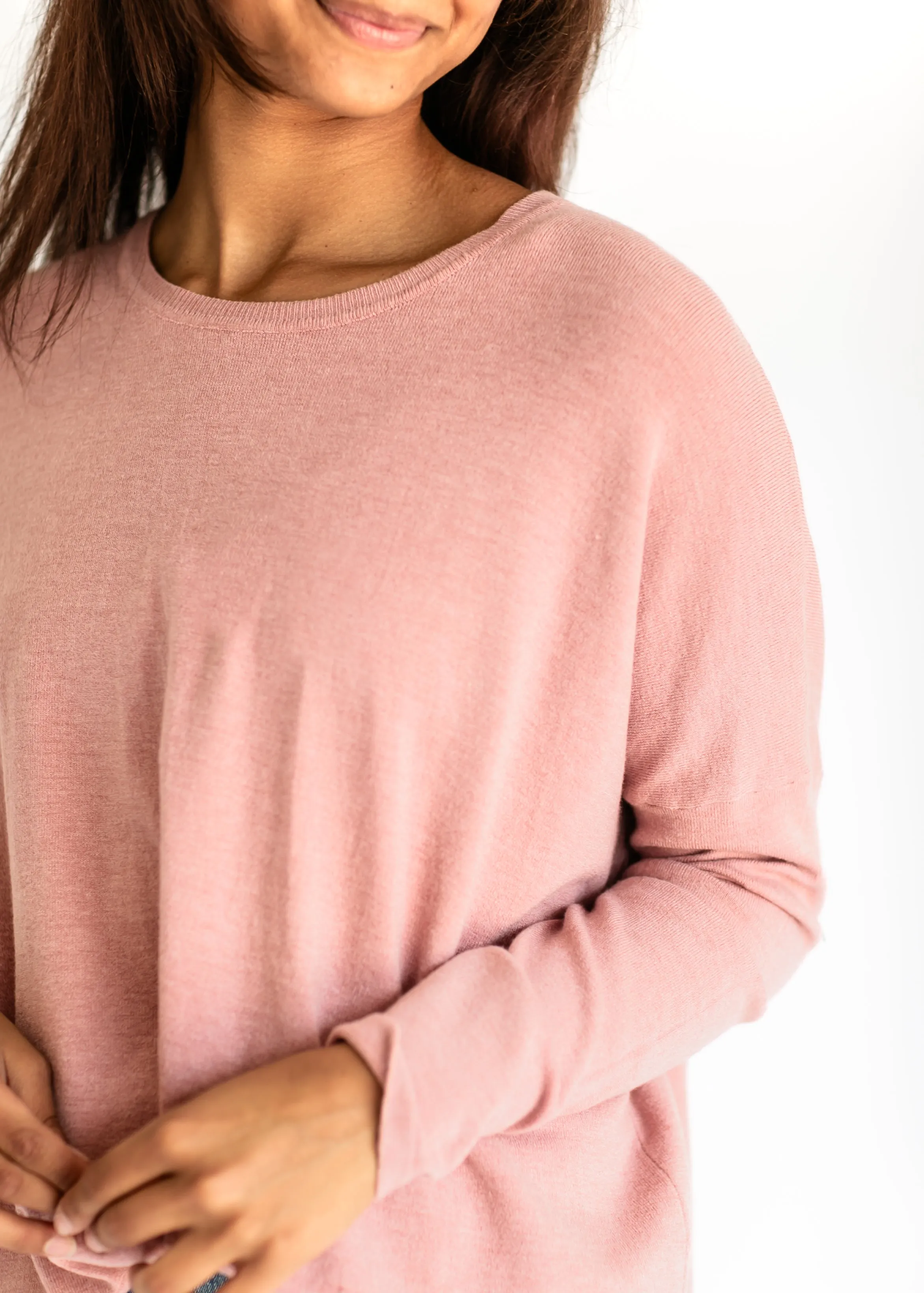 Soft Touch Drop Shoulder Sweater